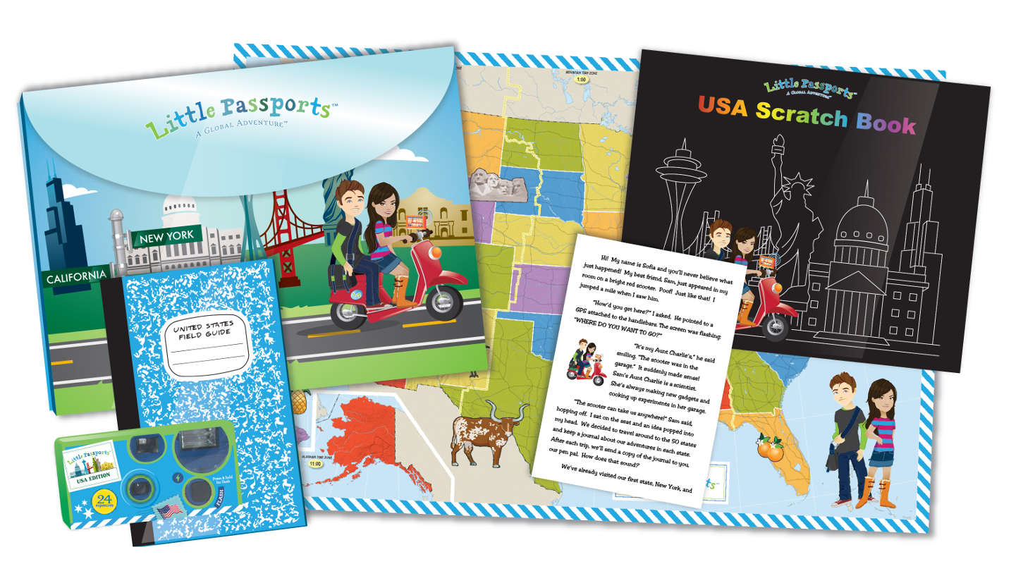 Little Passport USA Discovery Kit