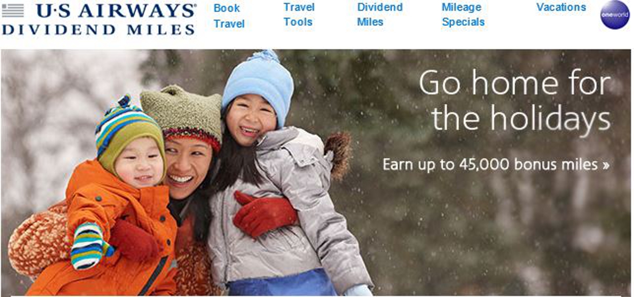 US Airways Dividend Miles