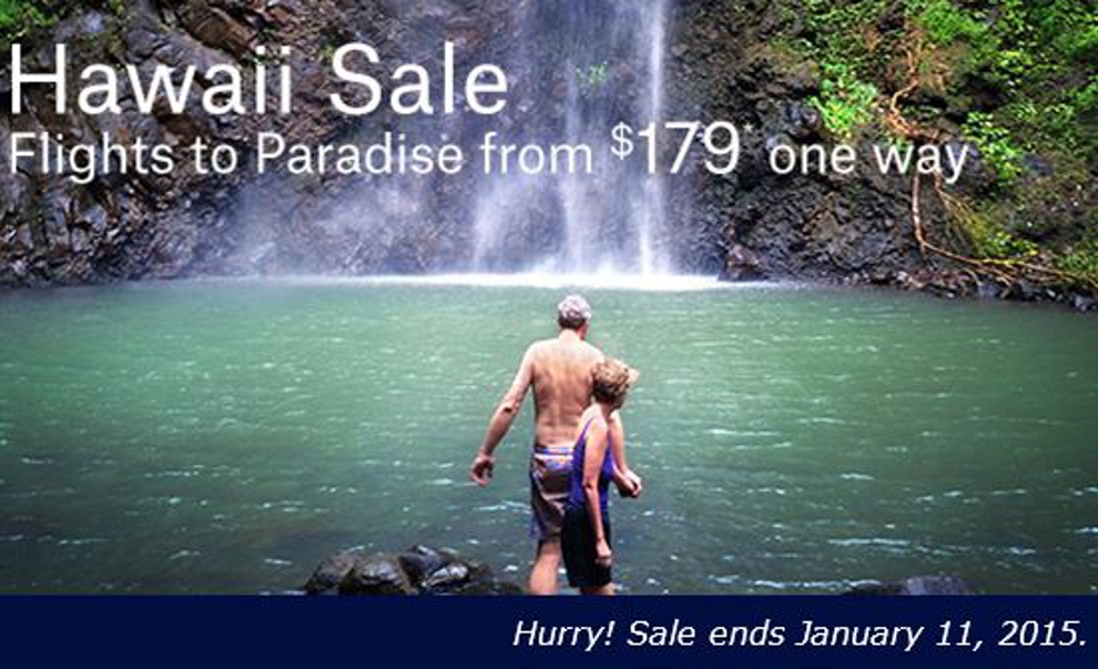 Alaska Air Hawaii Sale