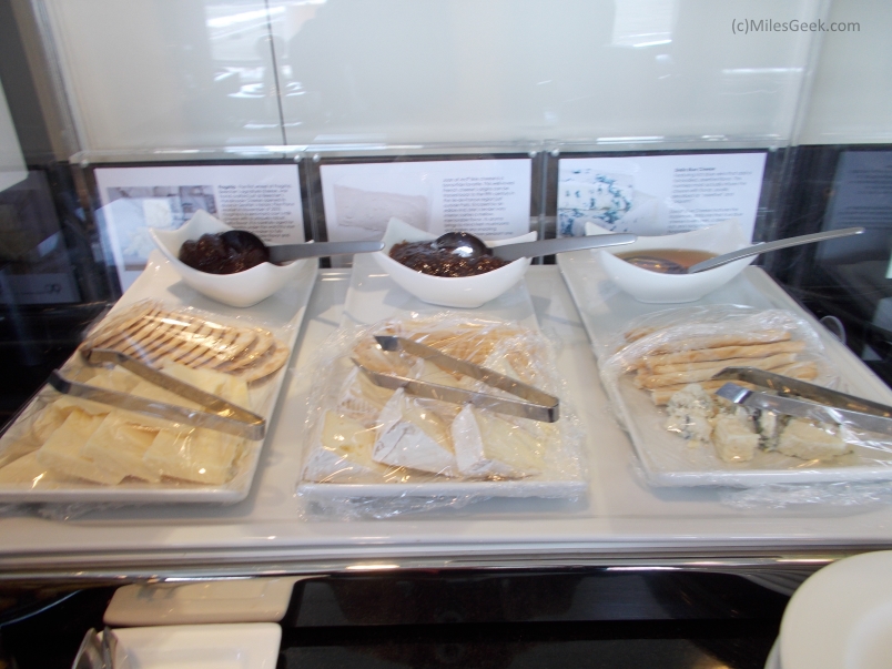 Choices of Crackers and Cheeses