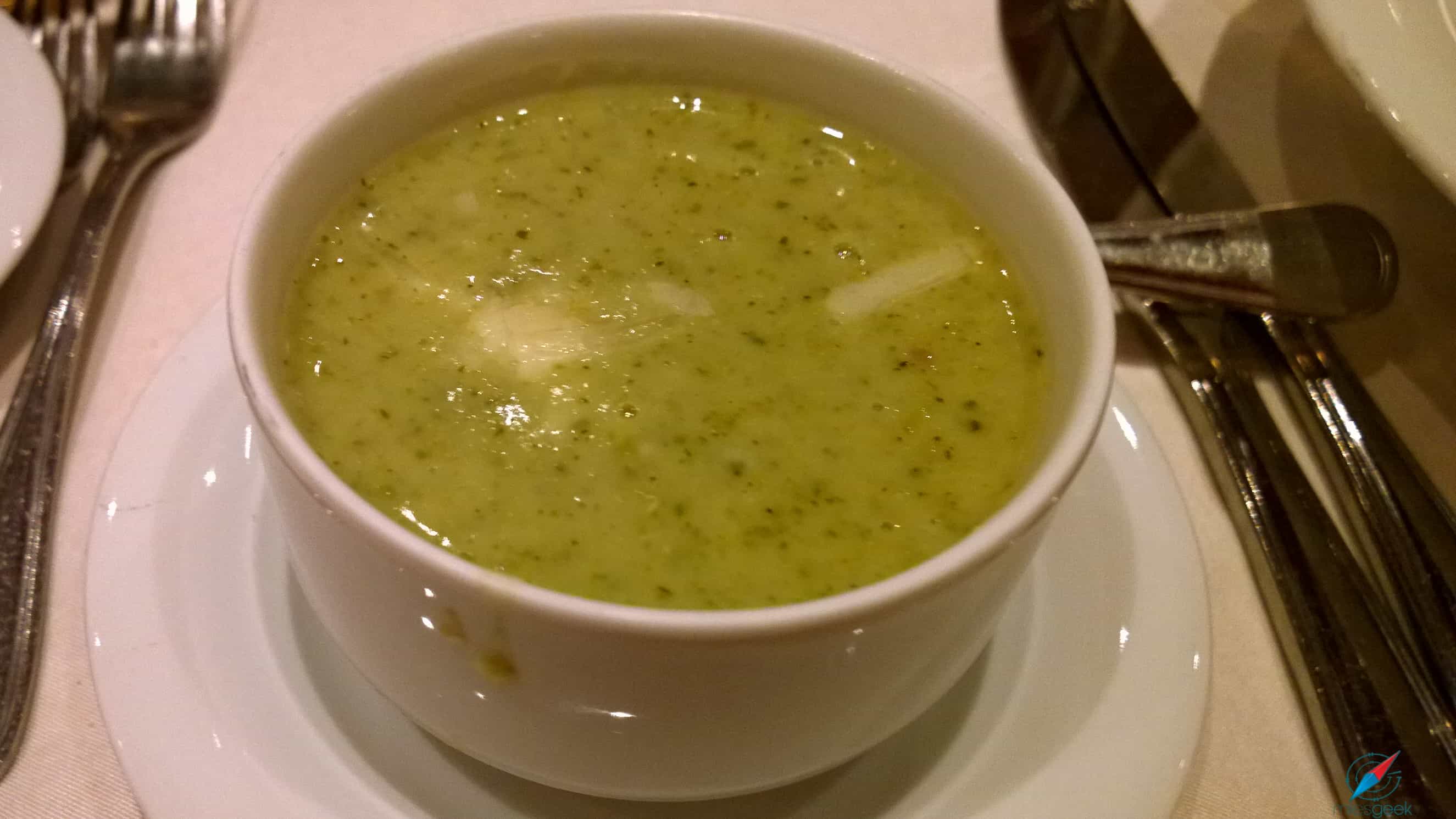 Pride of America - Broccoli Soup