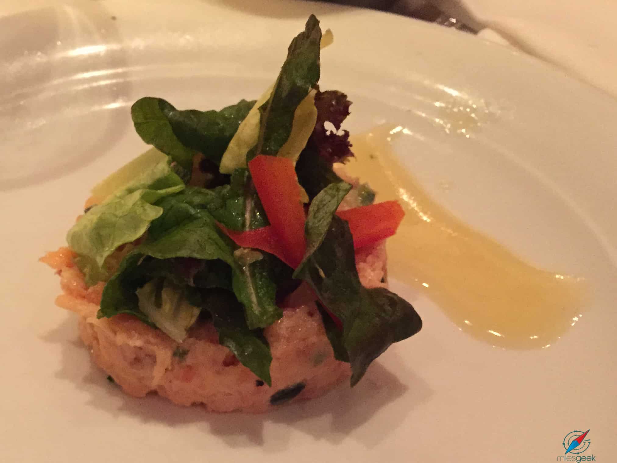 Pride of America - Salmon Tar Tar