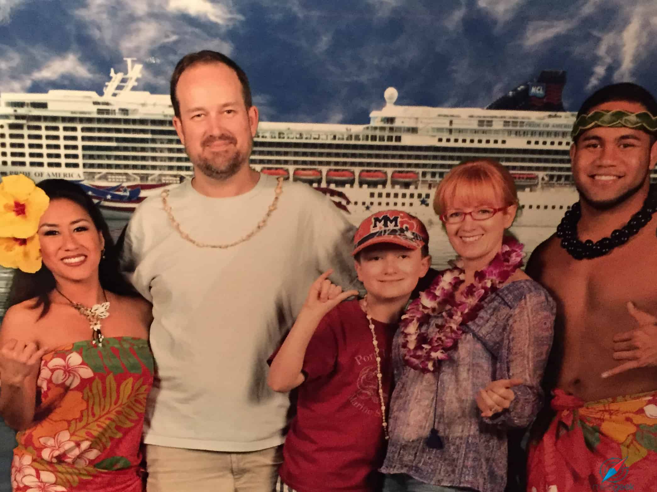 Pride of America Welcome Lei