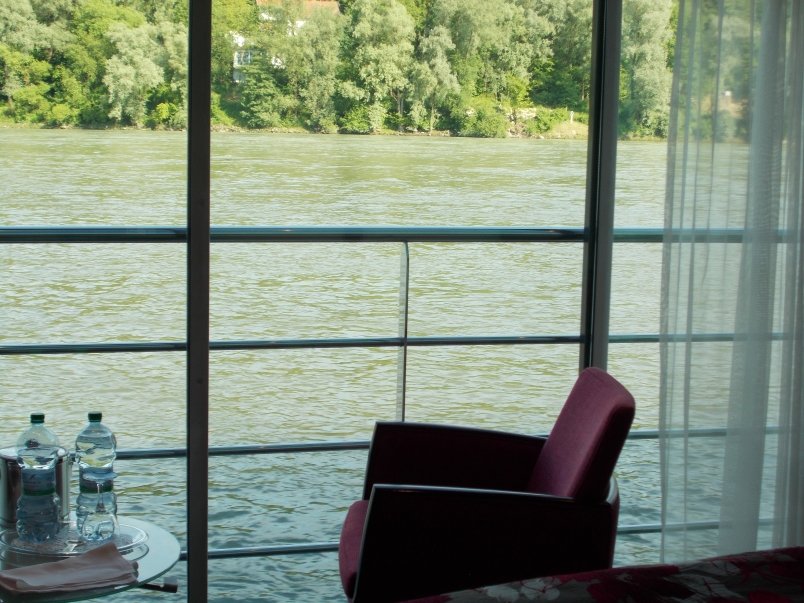 Cruising Down the River in My Cabin Balcony Artistry II
