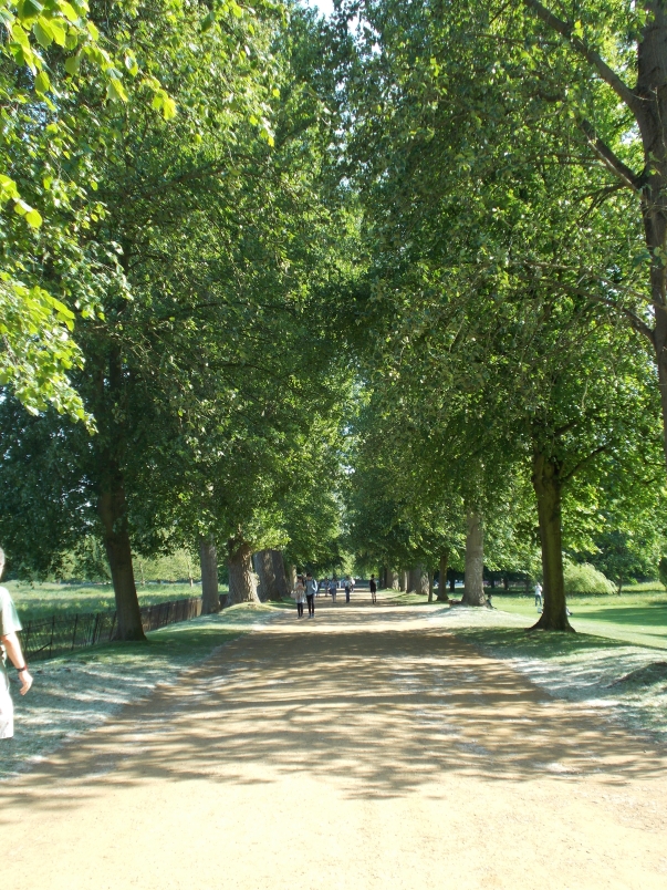 Strolling through the Oxford University Parks