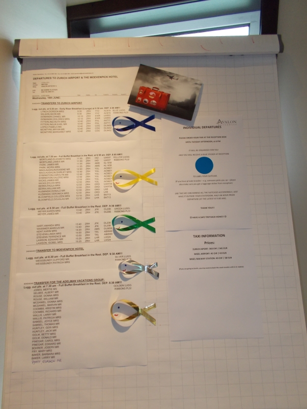 Disembarkation Luggage Tag System