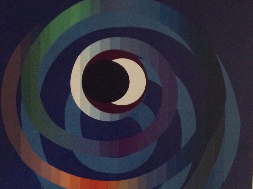 Sun and Moon Intimacy by Yaacov Agam
