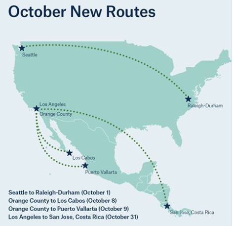 New Alaska Airlines Routes Launching October 2015