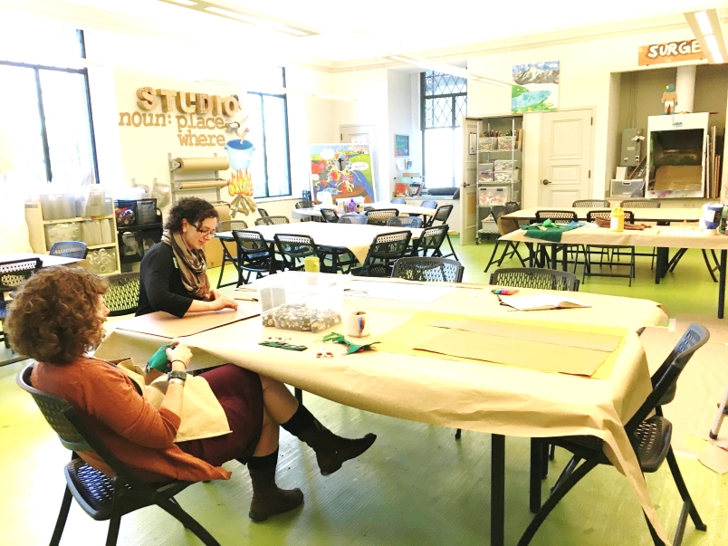 Patrons Become Artists in the Creativity Space