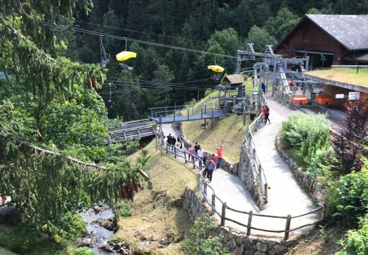 Chair Lift and Trail