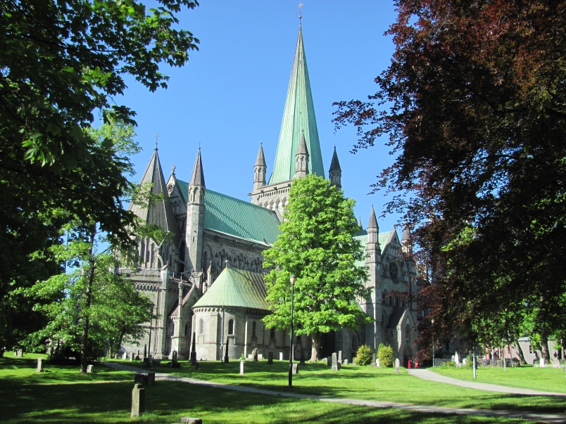 Nidaros Cathedral in Trondheim - Photo by Hurtigruten