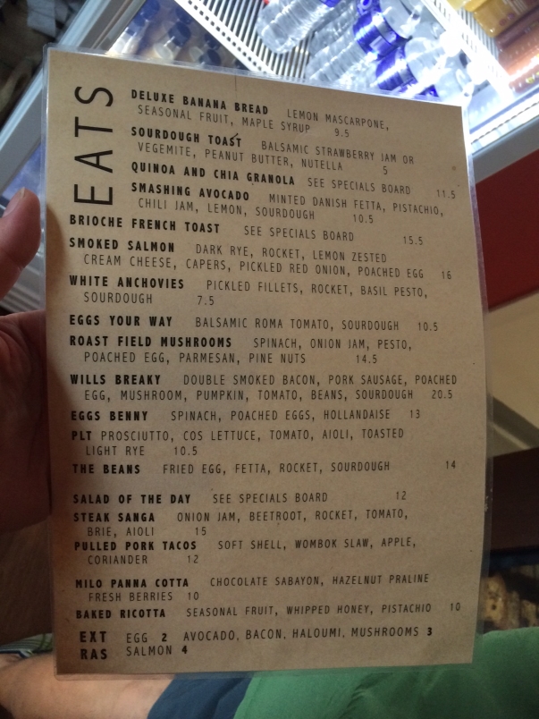 The Blue Poppy Menu