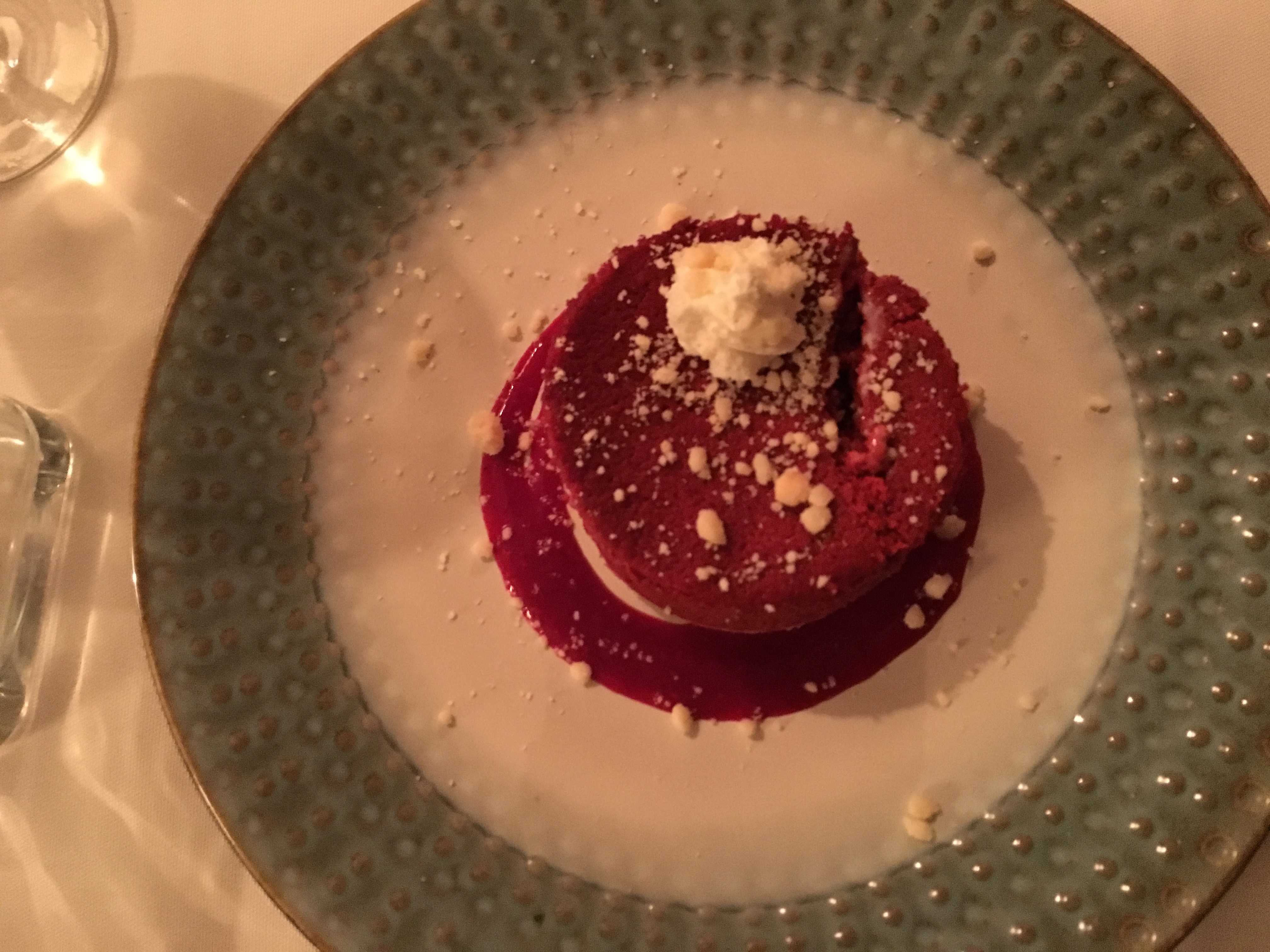 Georgia Sea Grill Red Velvet Cheesecake