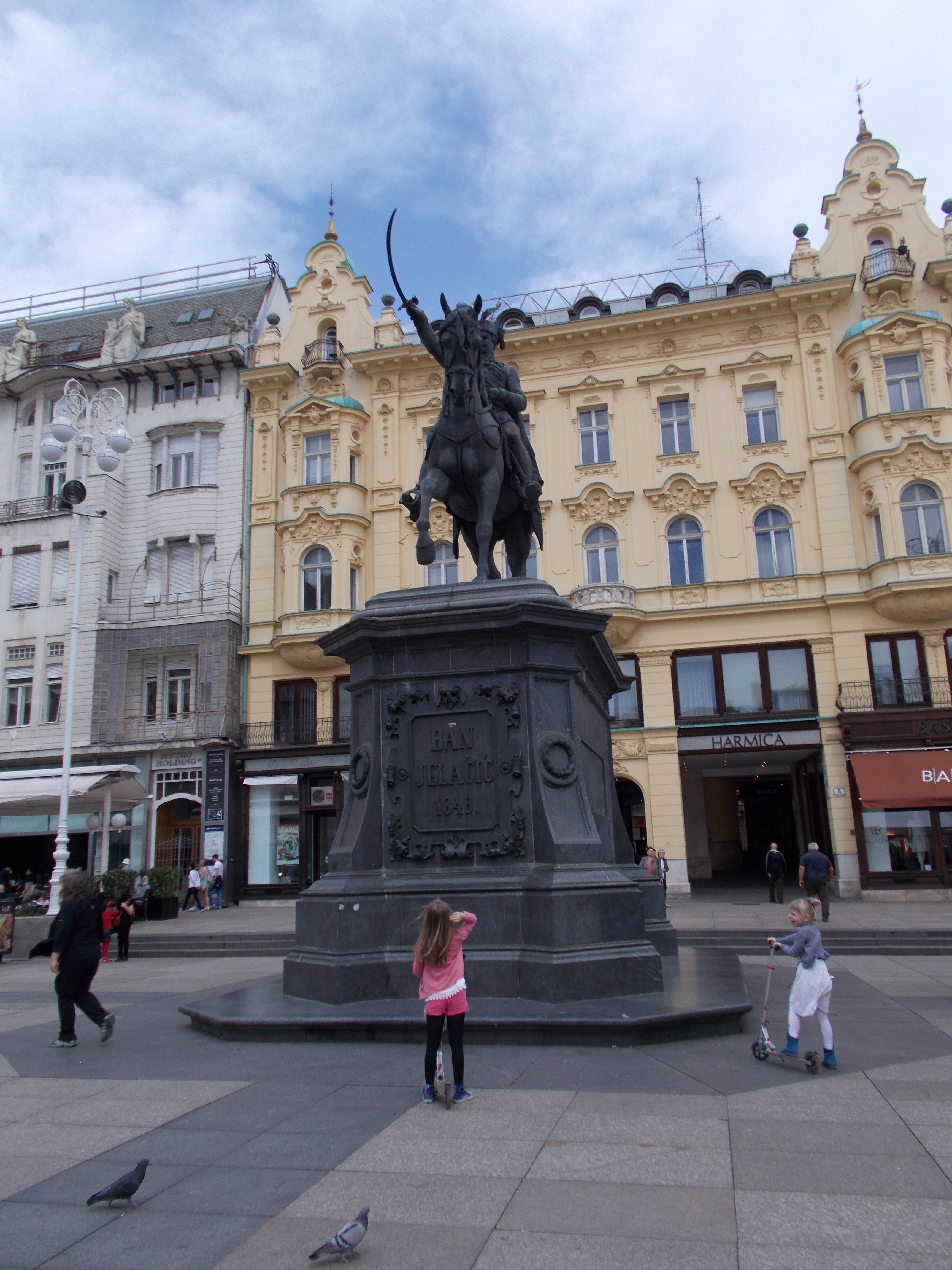Statue of the ban Josip Jelačić