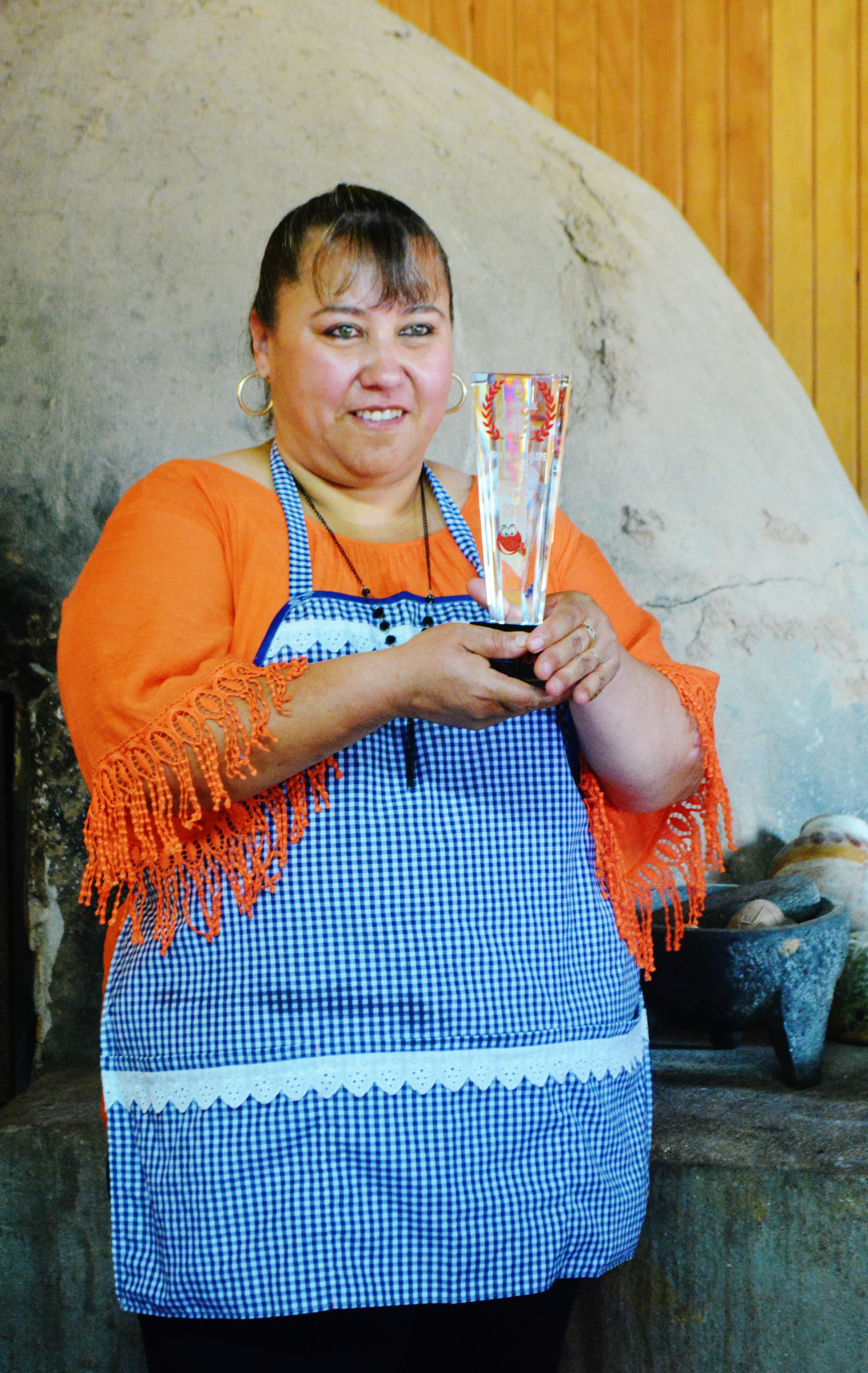 Doña Esthela's Best Breakfast in the World Award at La Cocina de Doña Esthela