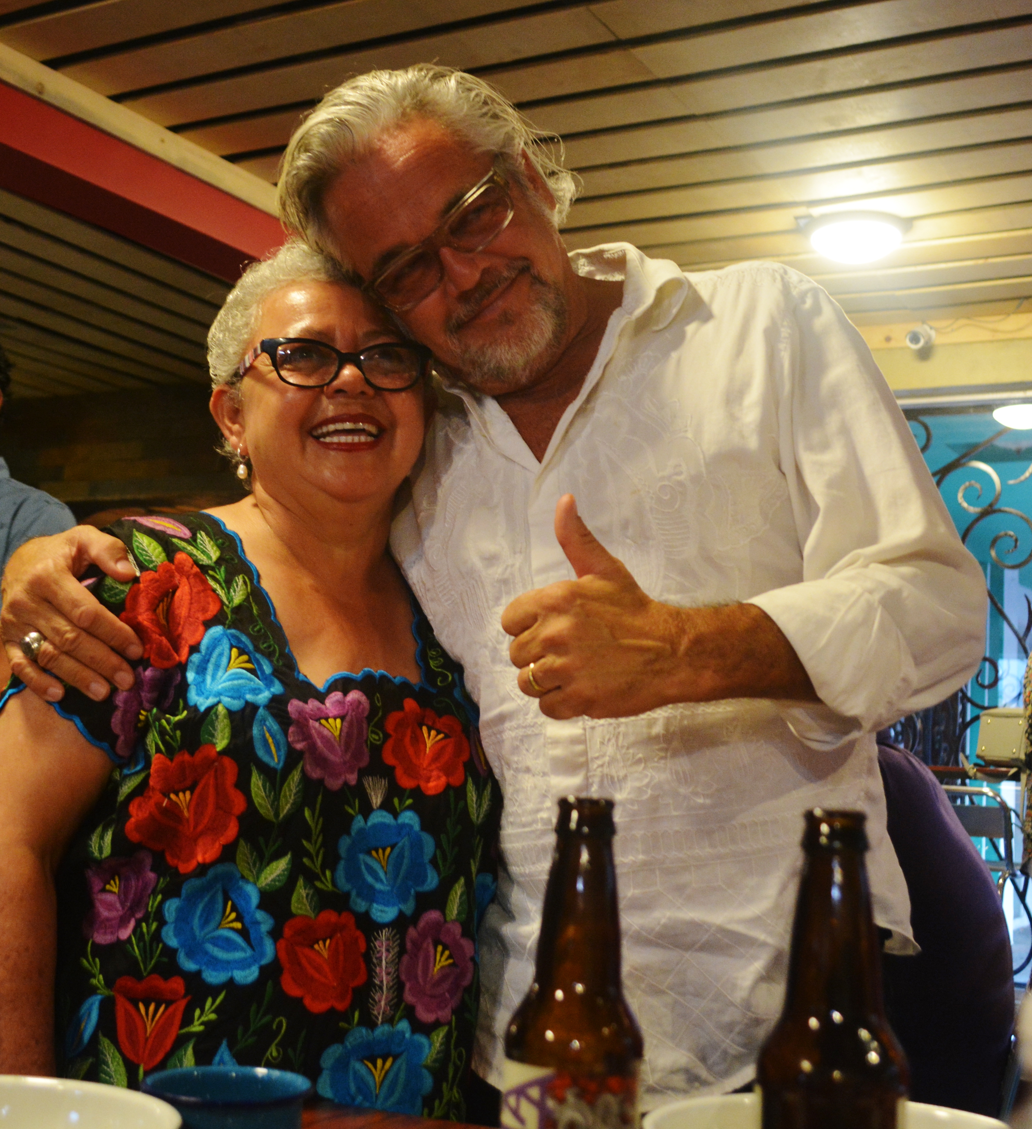 Doña Sabina Bandera and Friend