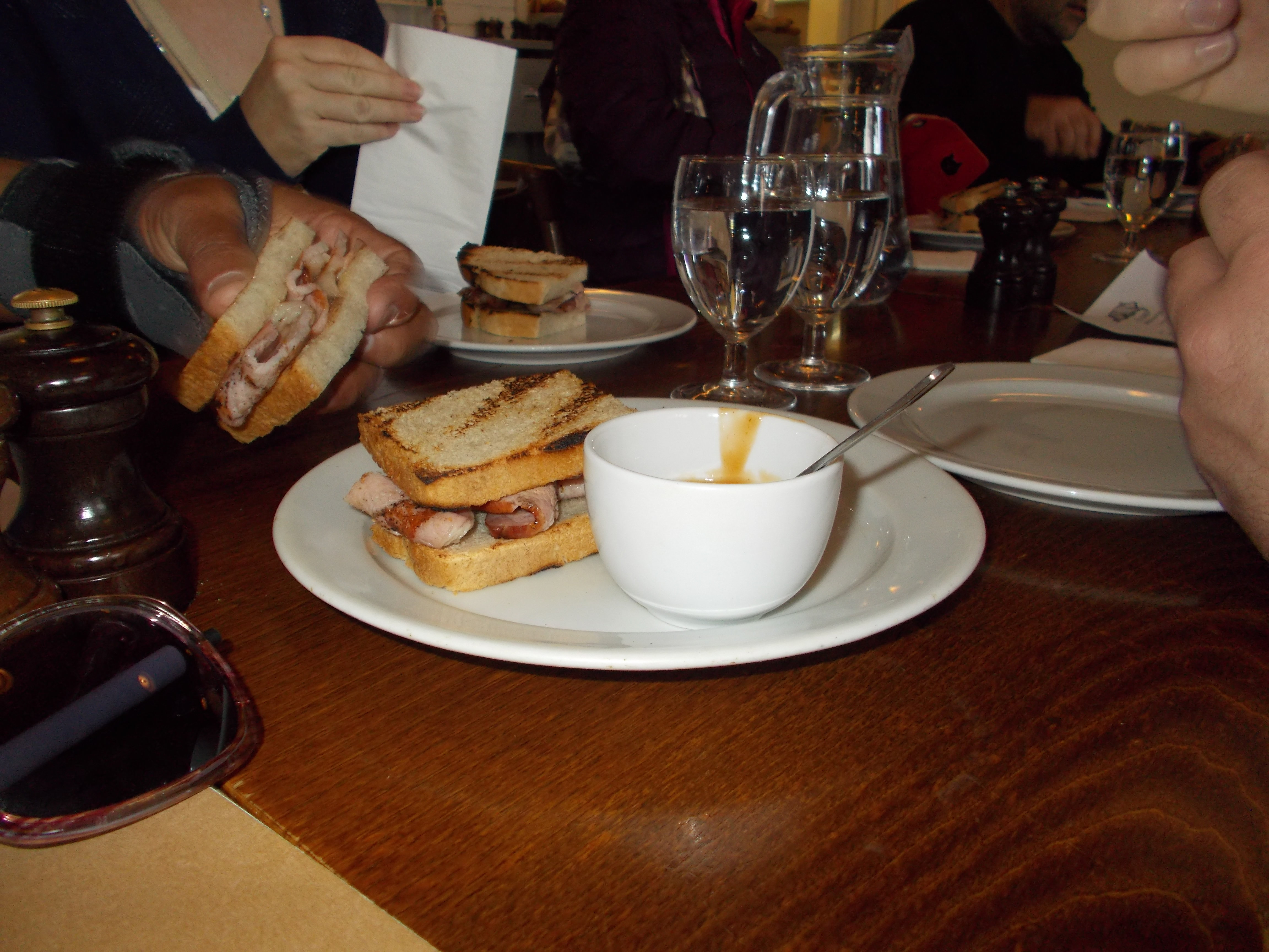 Bacon Sandwich with Homemade Ketchup St. John Bread and Wine