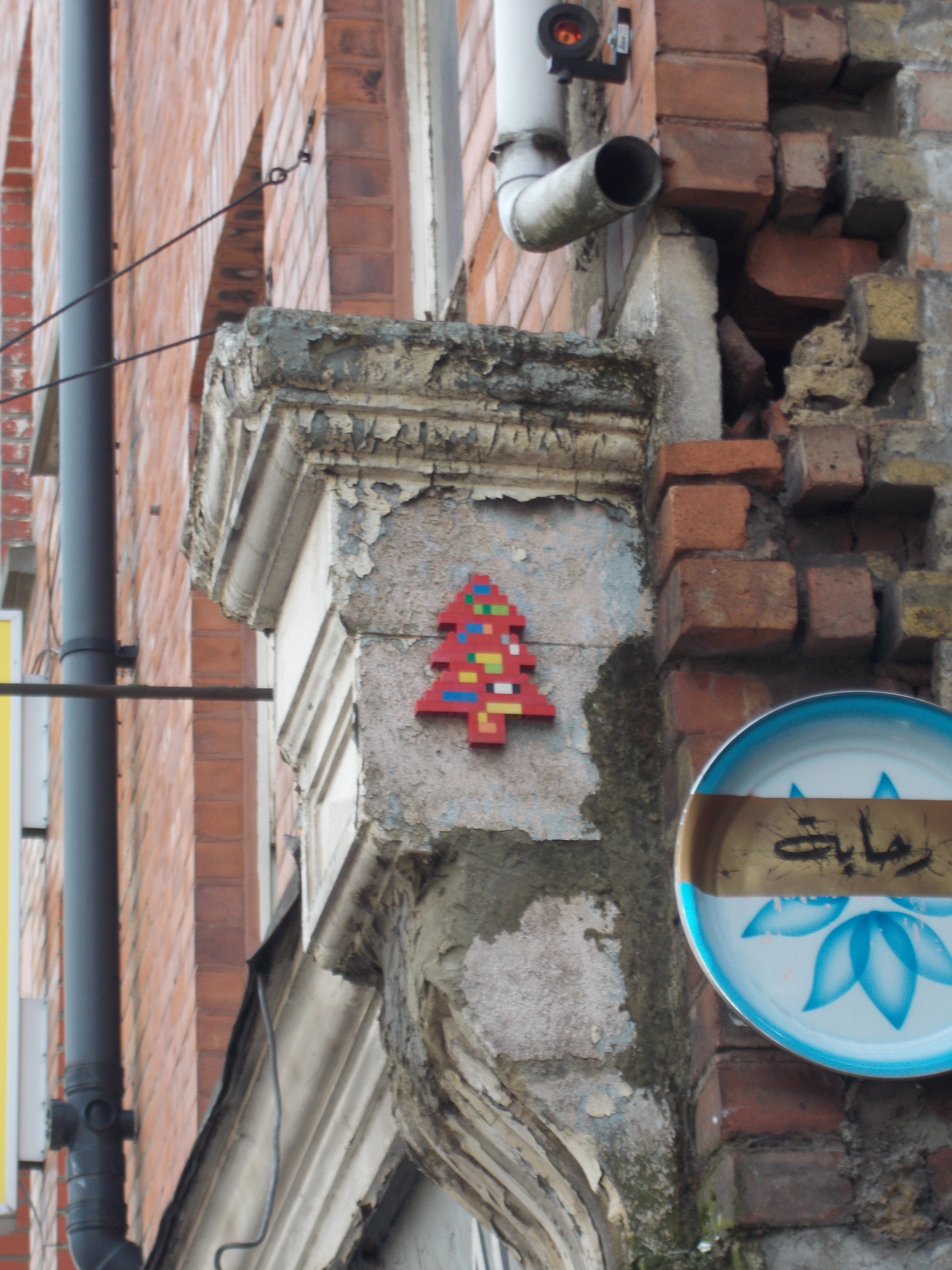 Lego like East End Street Art