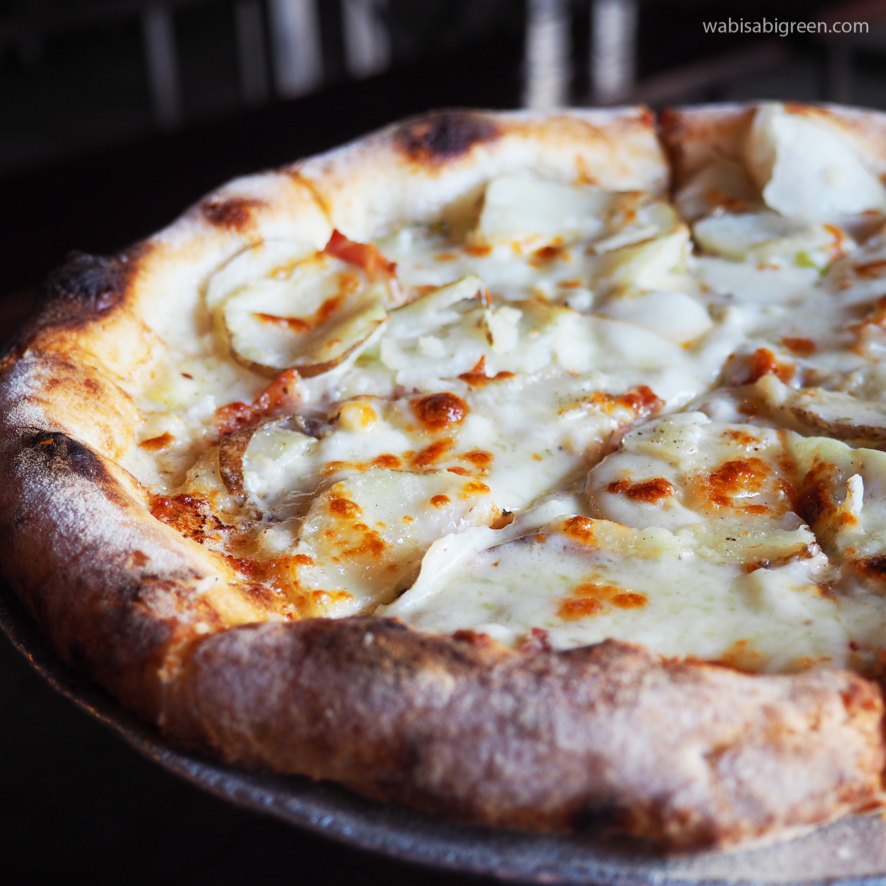 The Privateer Coal Fire Pizza - The Captain Fin Pizza