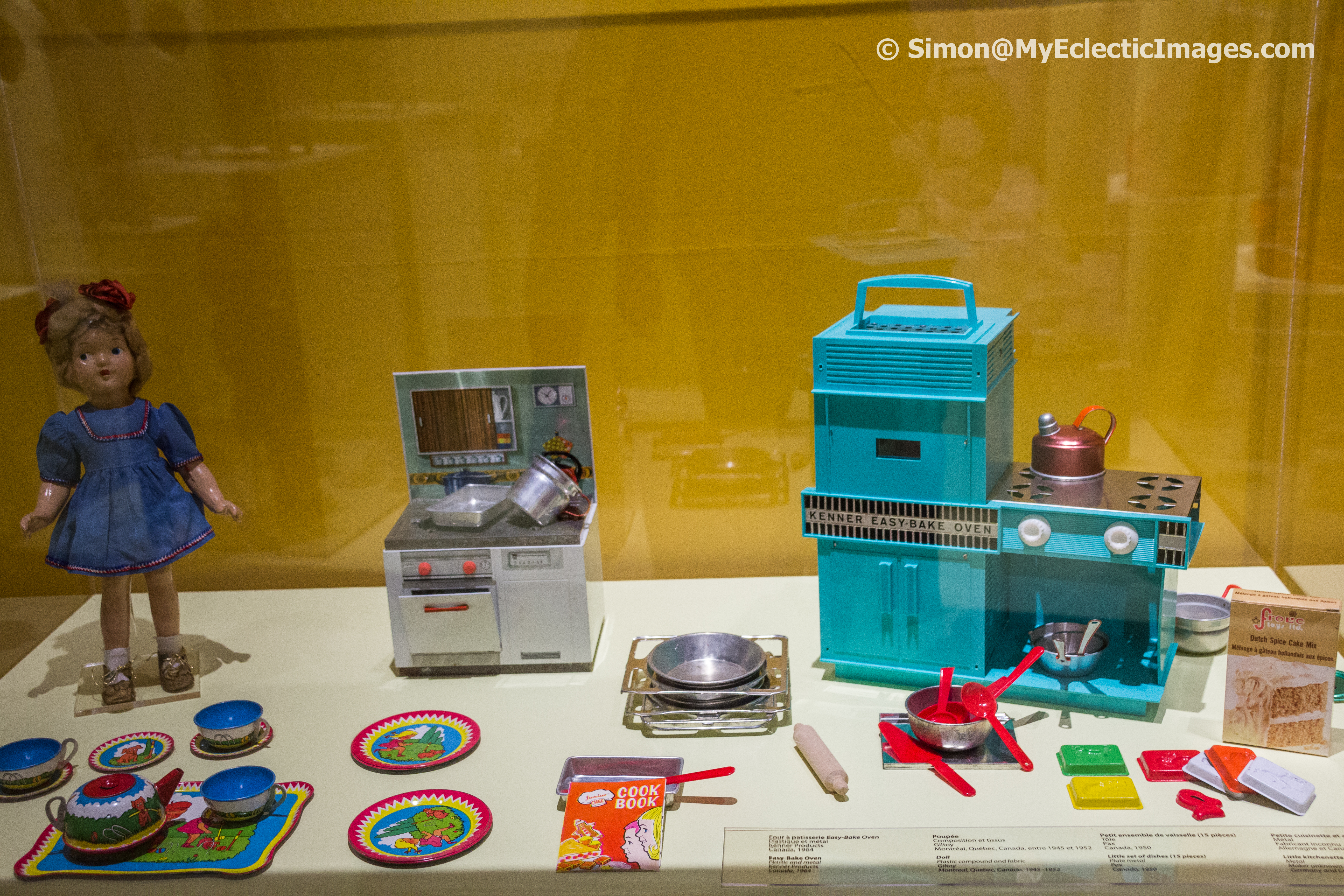 A Collection of Girls Toys from the 1920’s Quebec Museum of Folk Culture