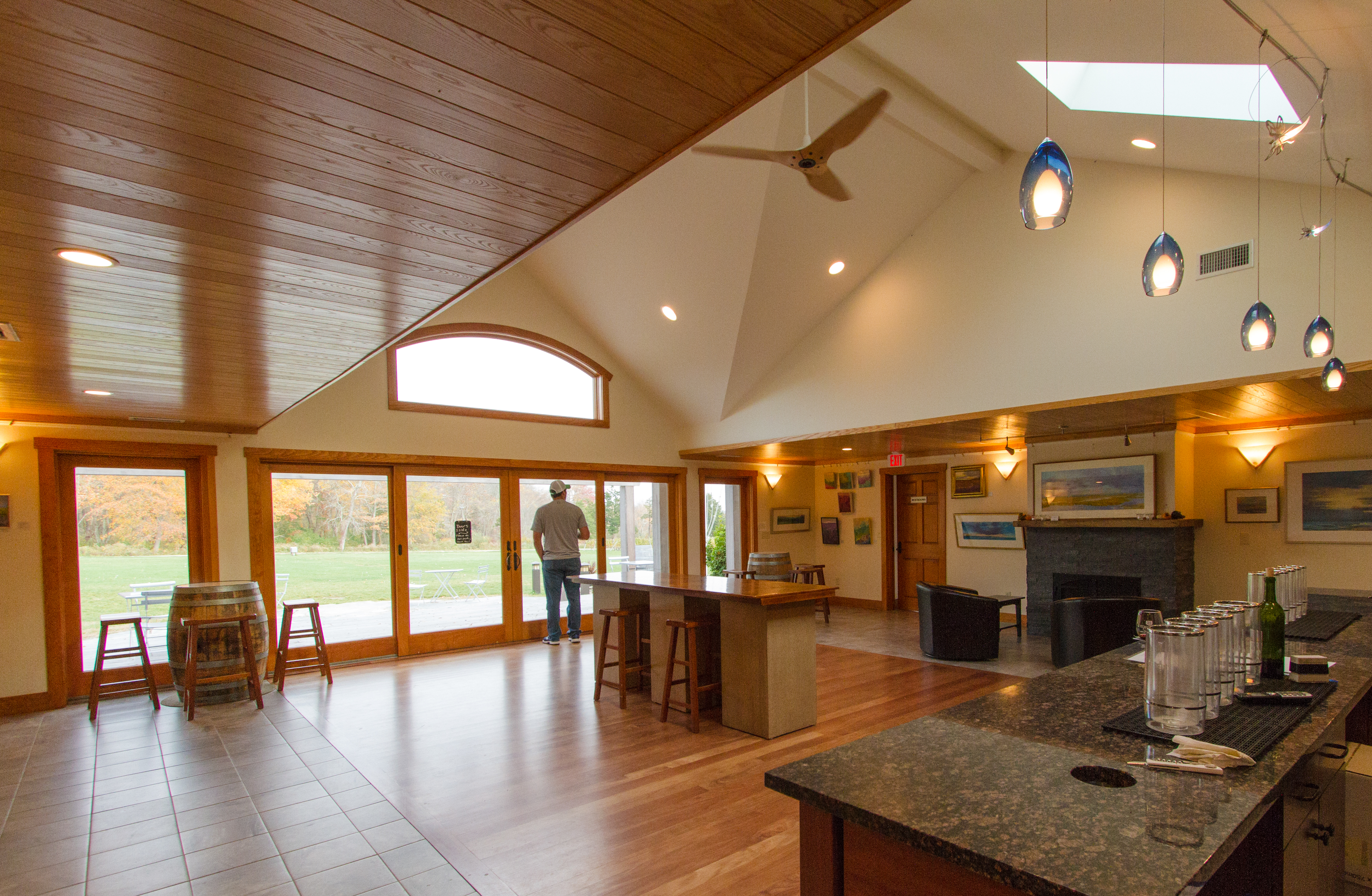 Stonington Vineyards Tasting Room