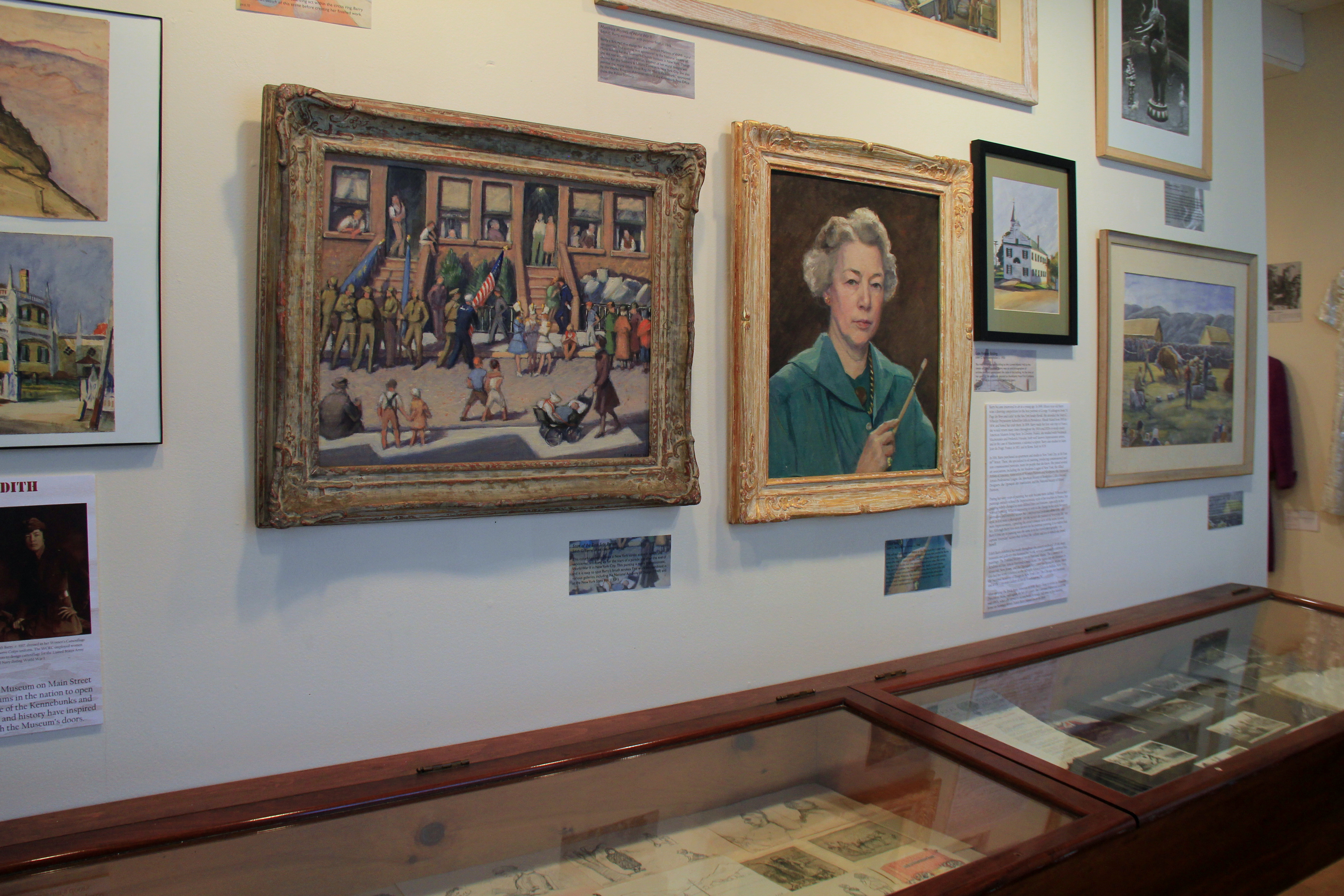 The Brick Store Museum Art Display