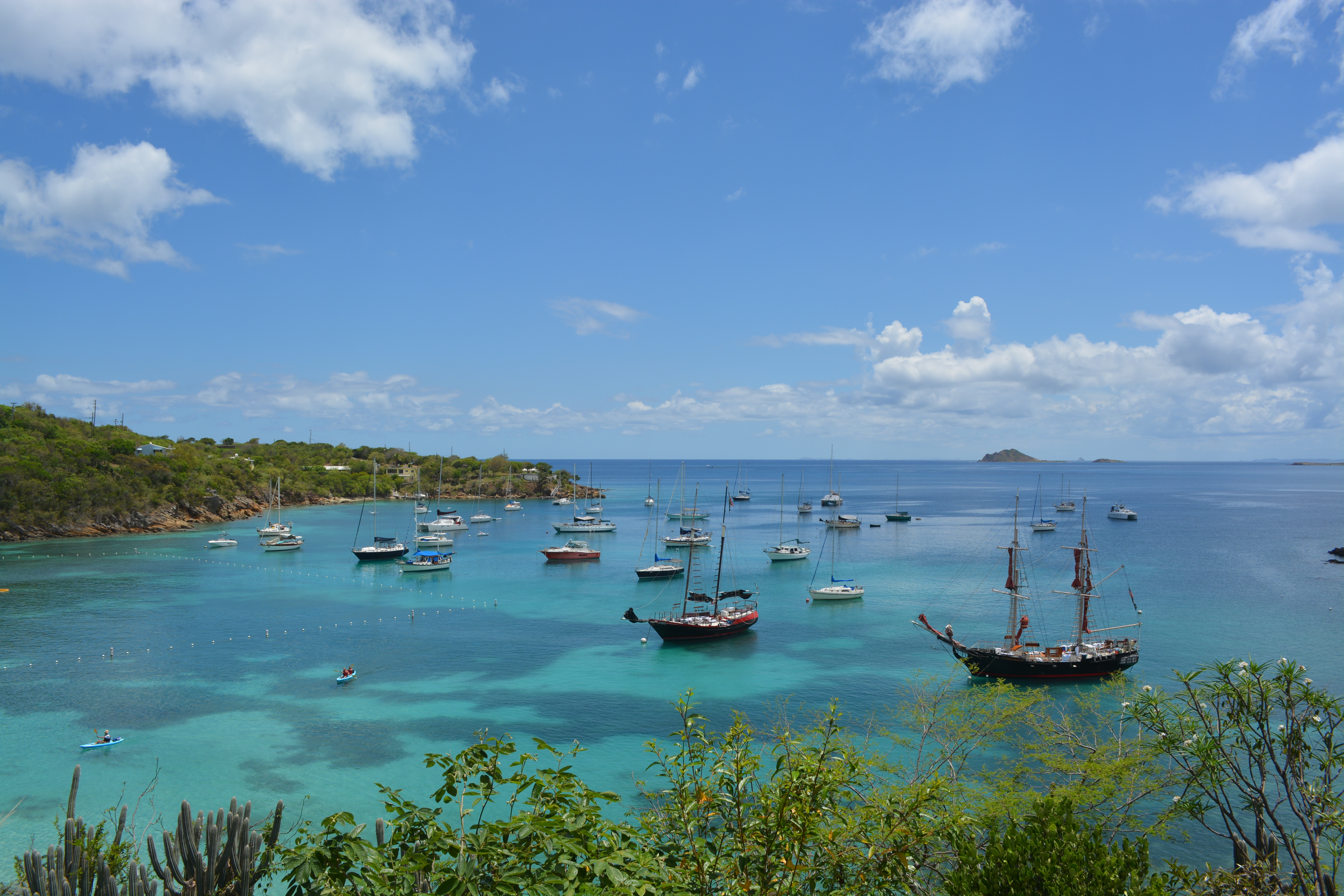 View from Jost Van Dyke
