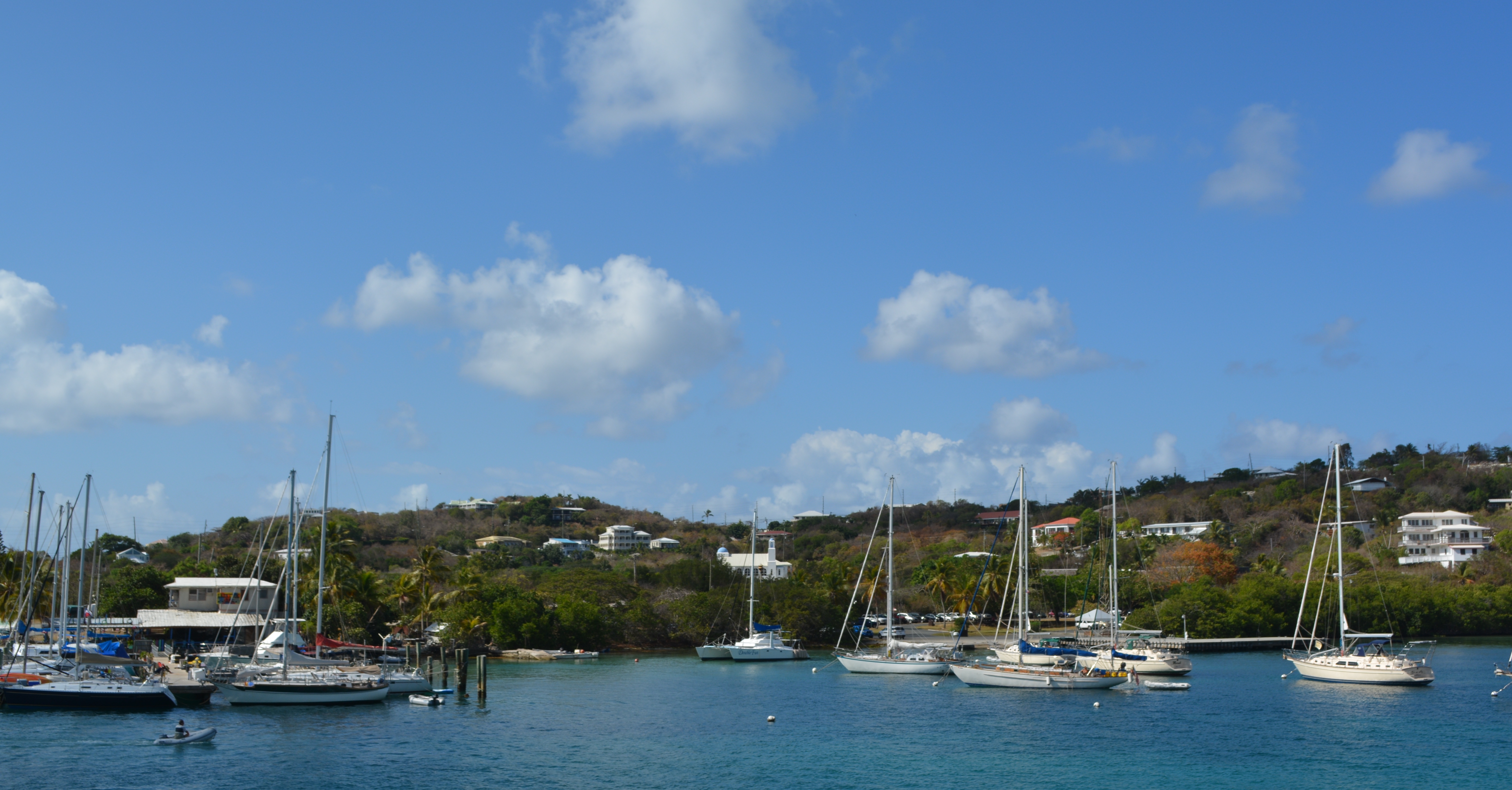 Departing St. Thomas British Virgin Islands