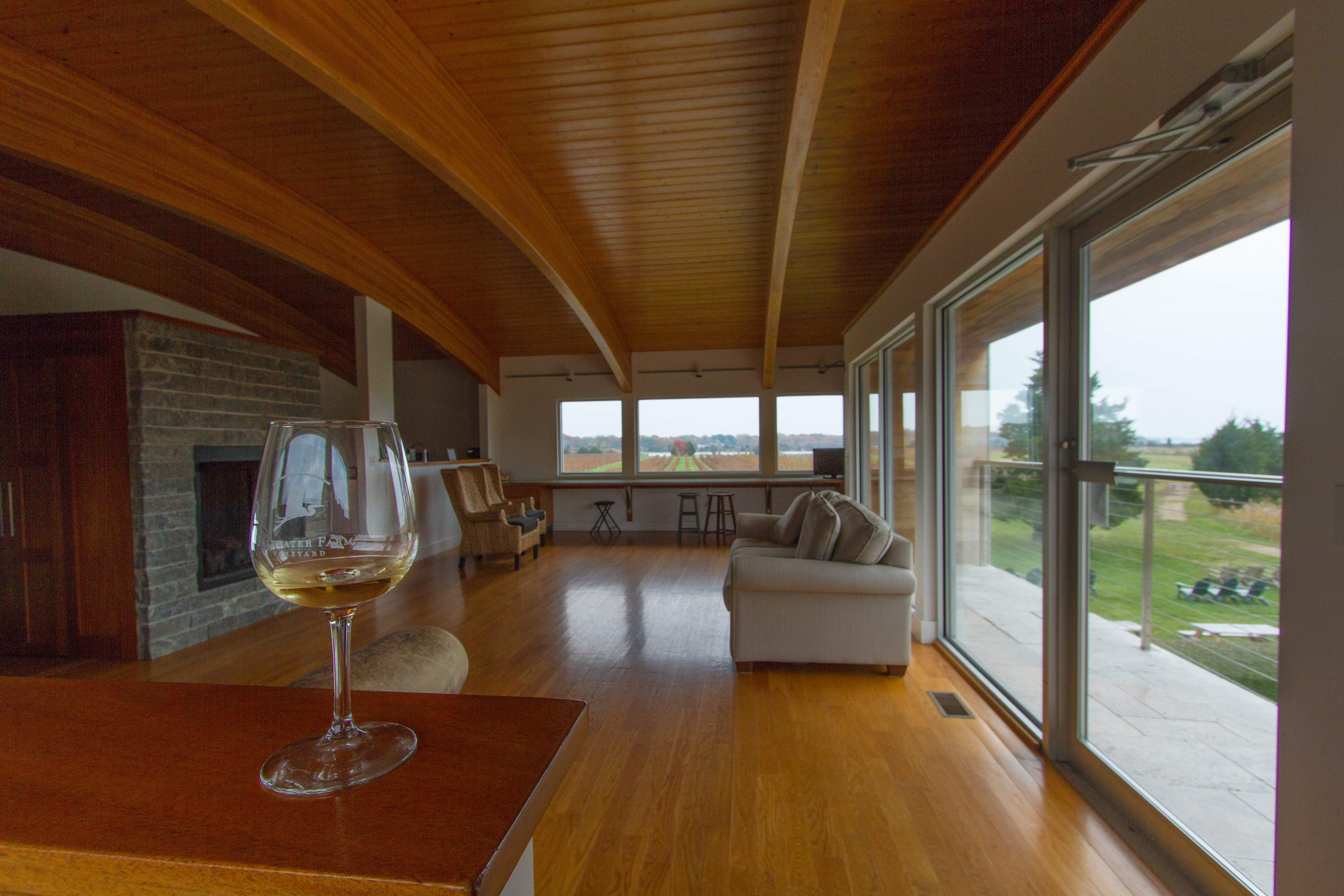 Bridal Suite of Saltwater Farm Vineyard
