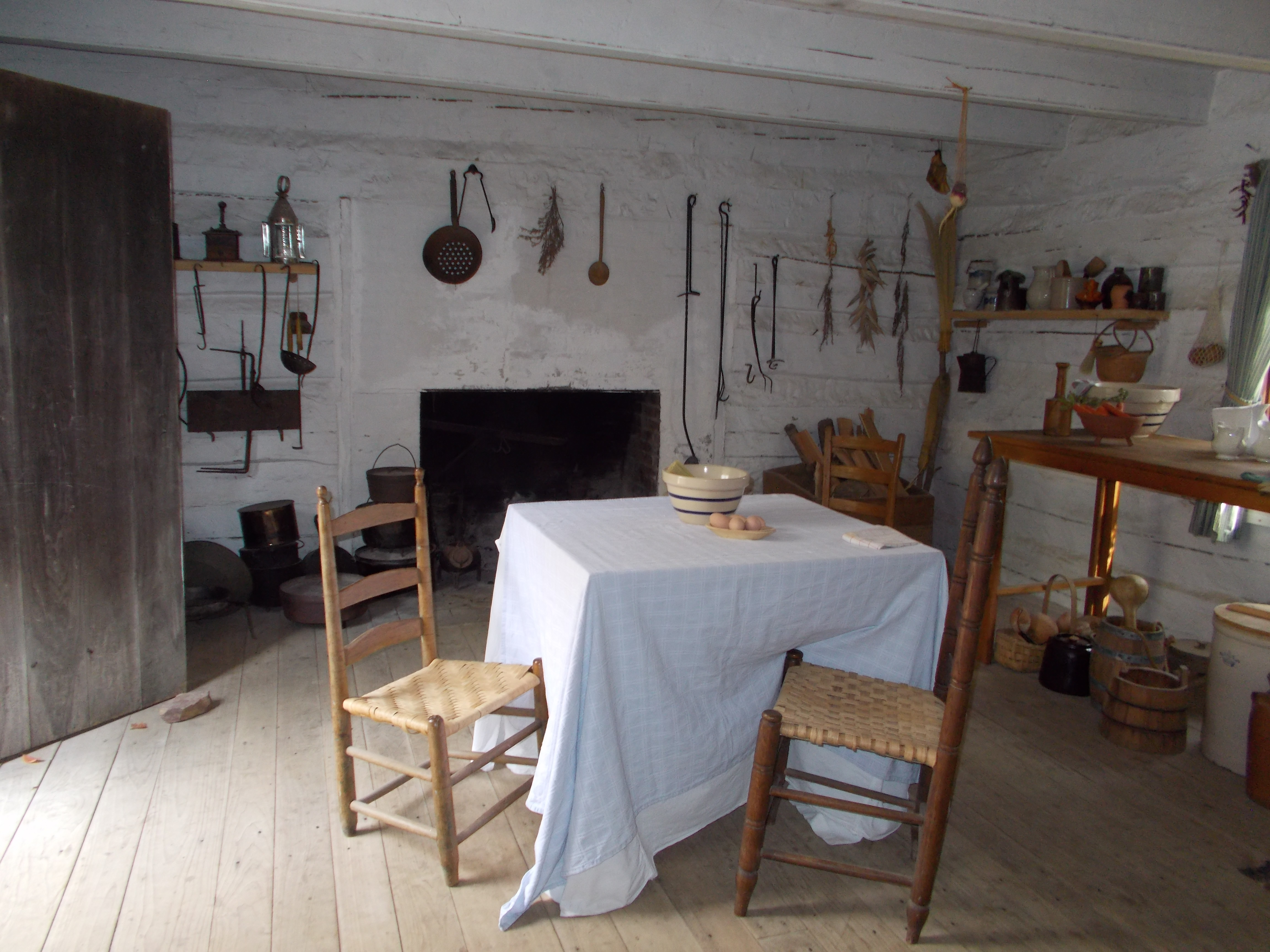Farm Life - Log Cabin at Burritt on the Mountain