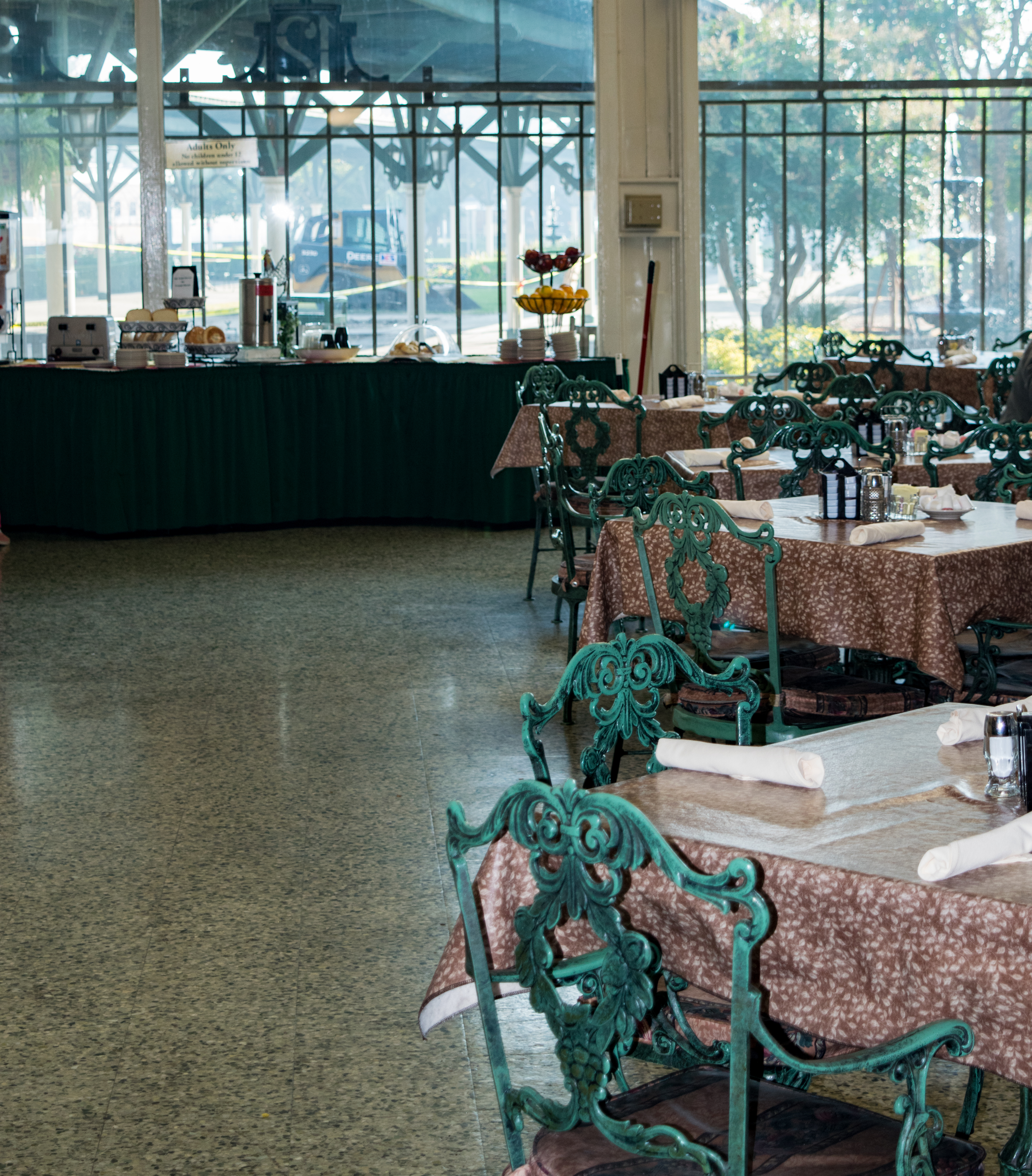 The Garden Restaurant Dining Room Chattanooga Choo Choo Hotel
