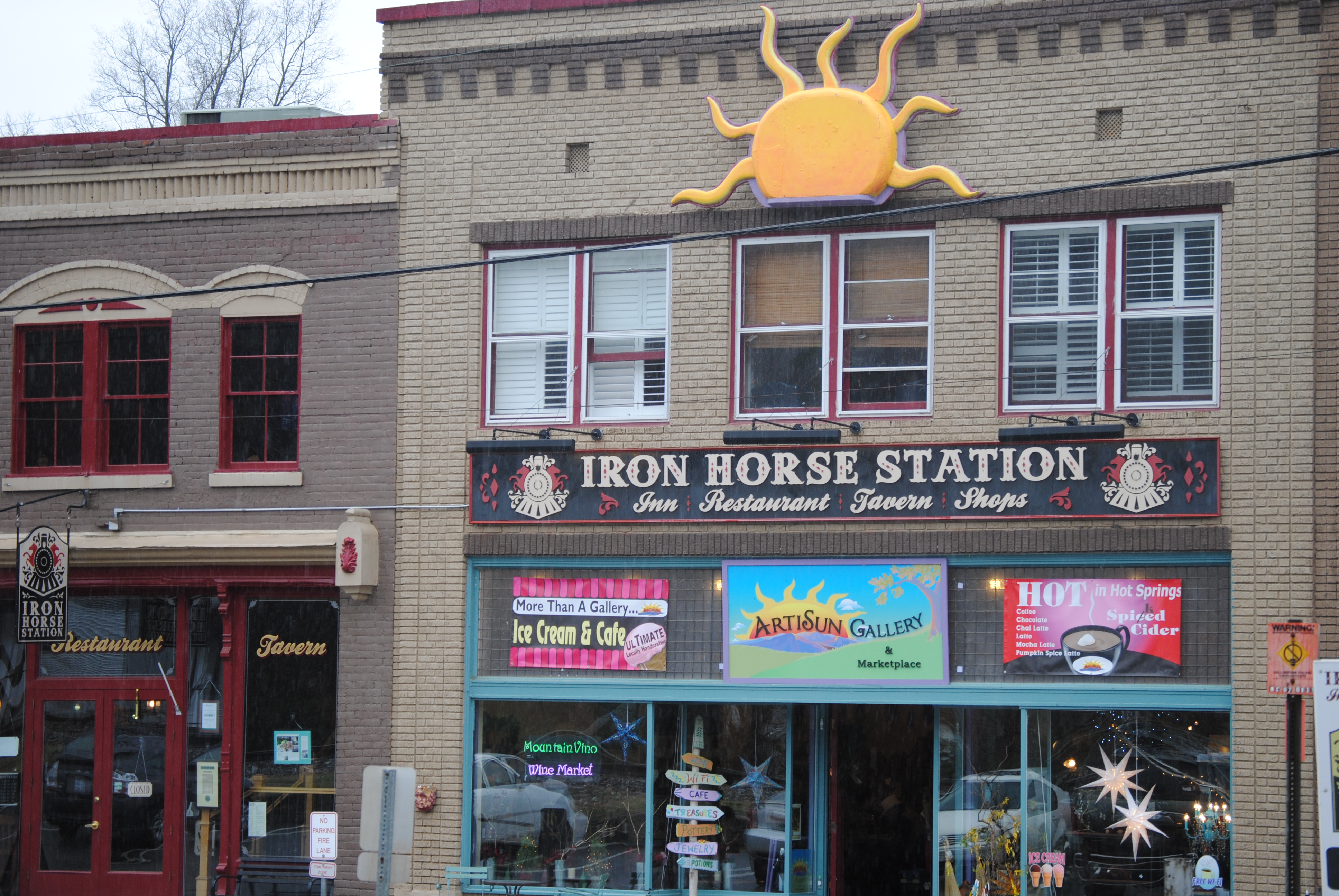 Downtown Hot Springs North Carolina
