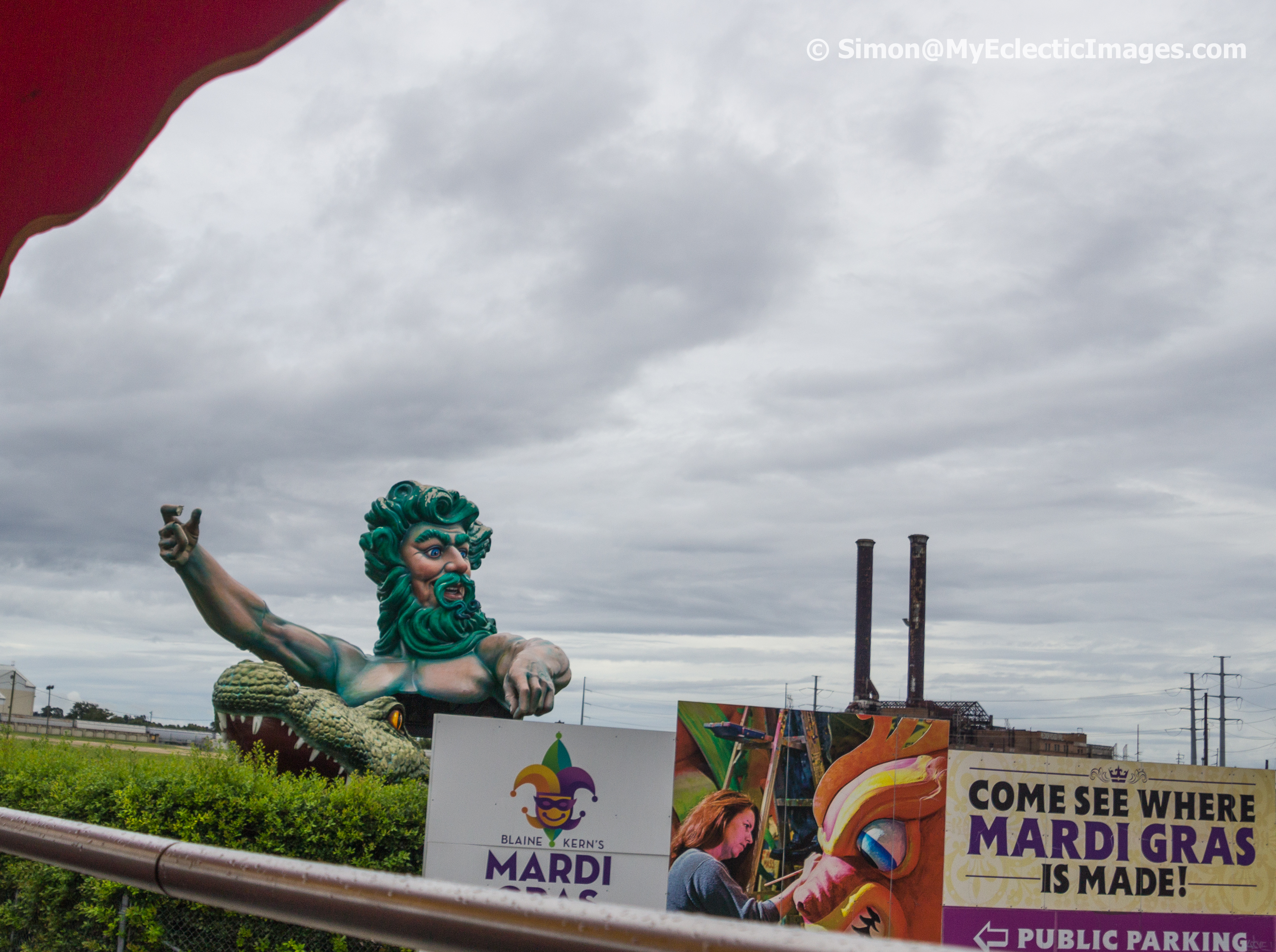 Entrance to Mardi Gras World