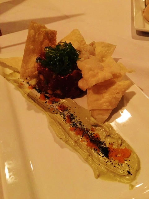 Hawaiian Tuna Poke at Bali Hai restaurant on Shelter Island San Diego