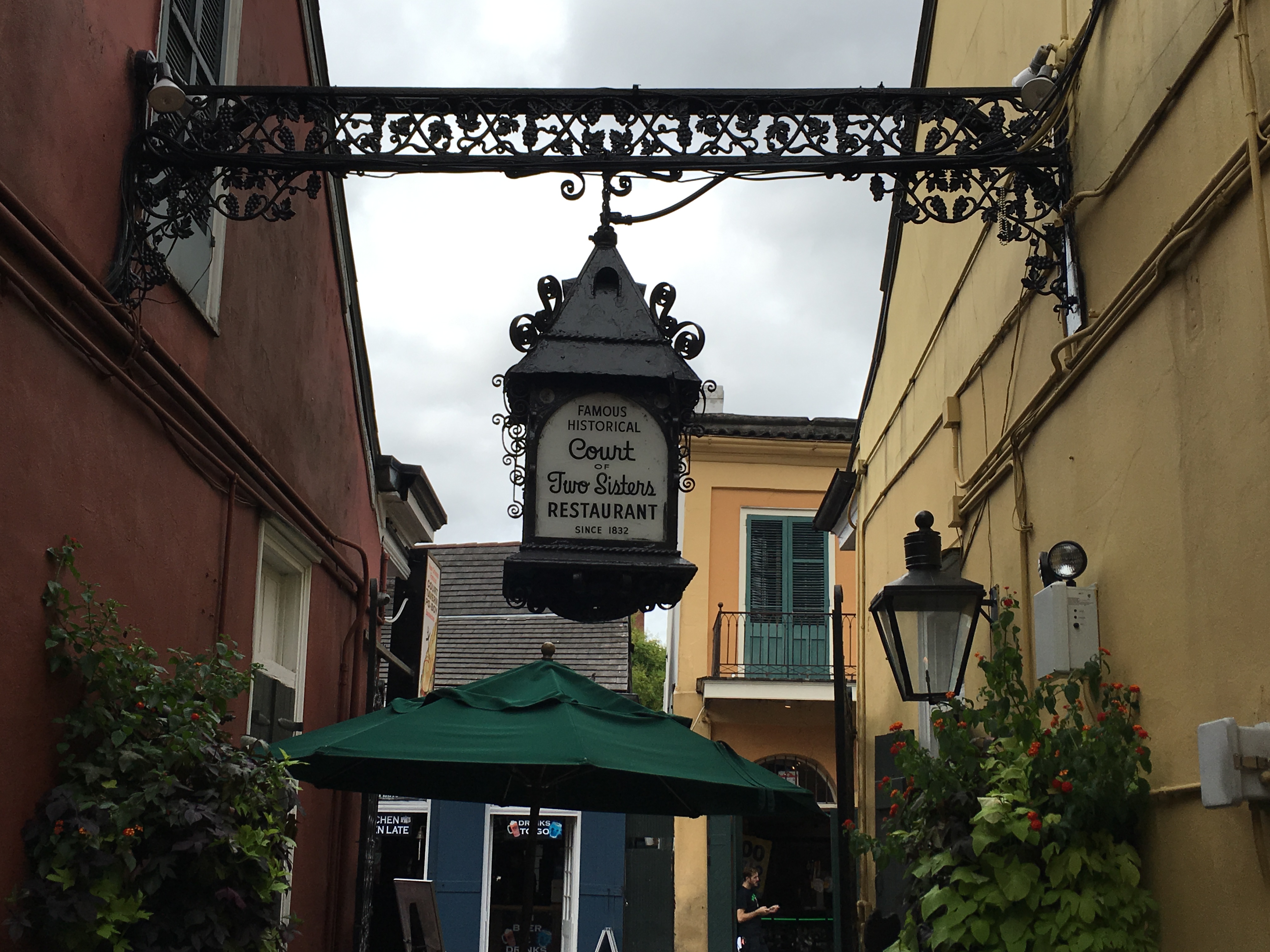 Court of Two Sisters Bourbon St Entrance