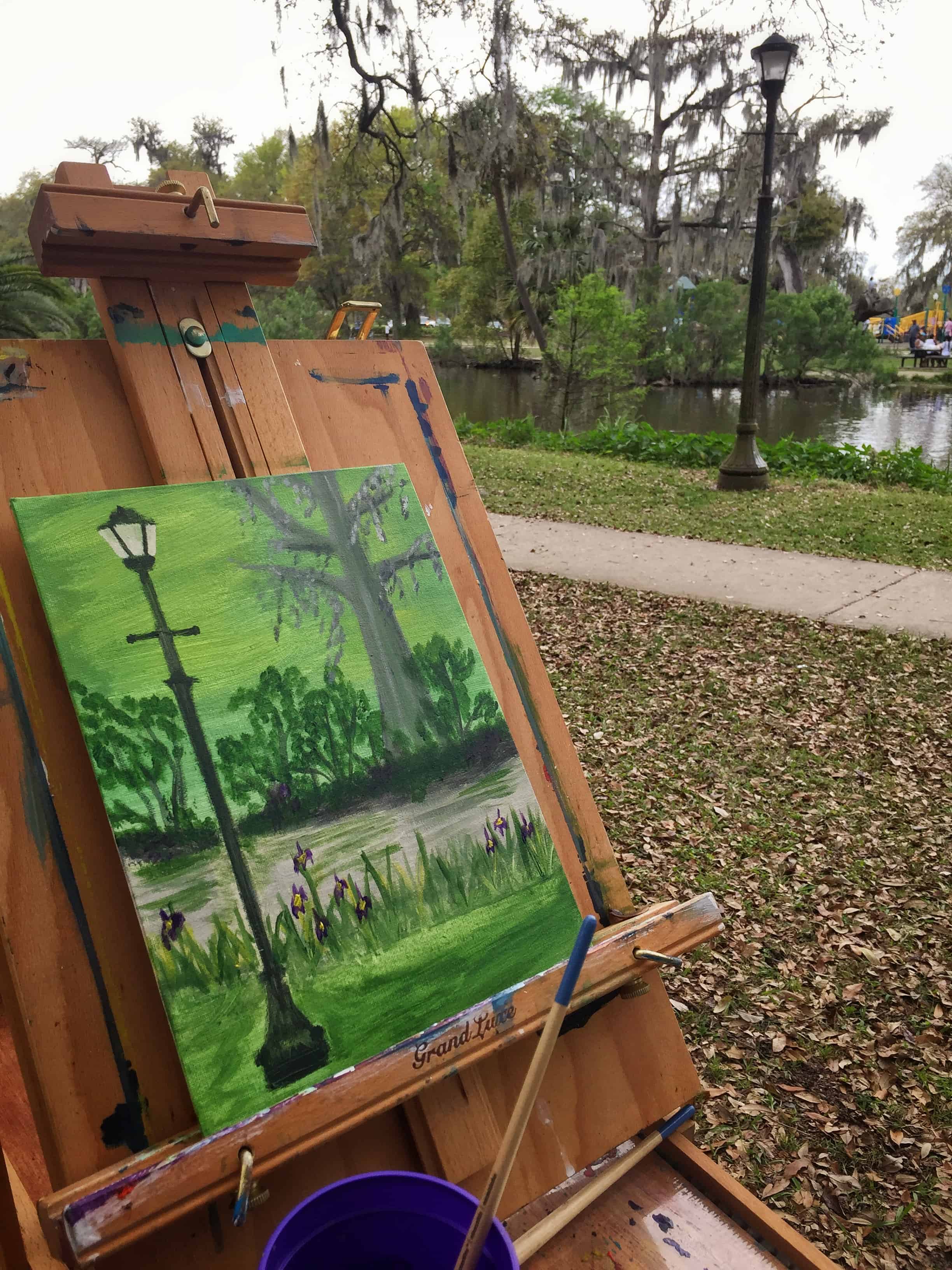 Finished Painting Paint Dat Class New Orleans
