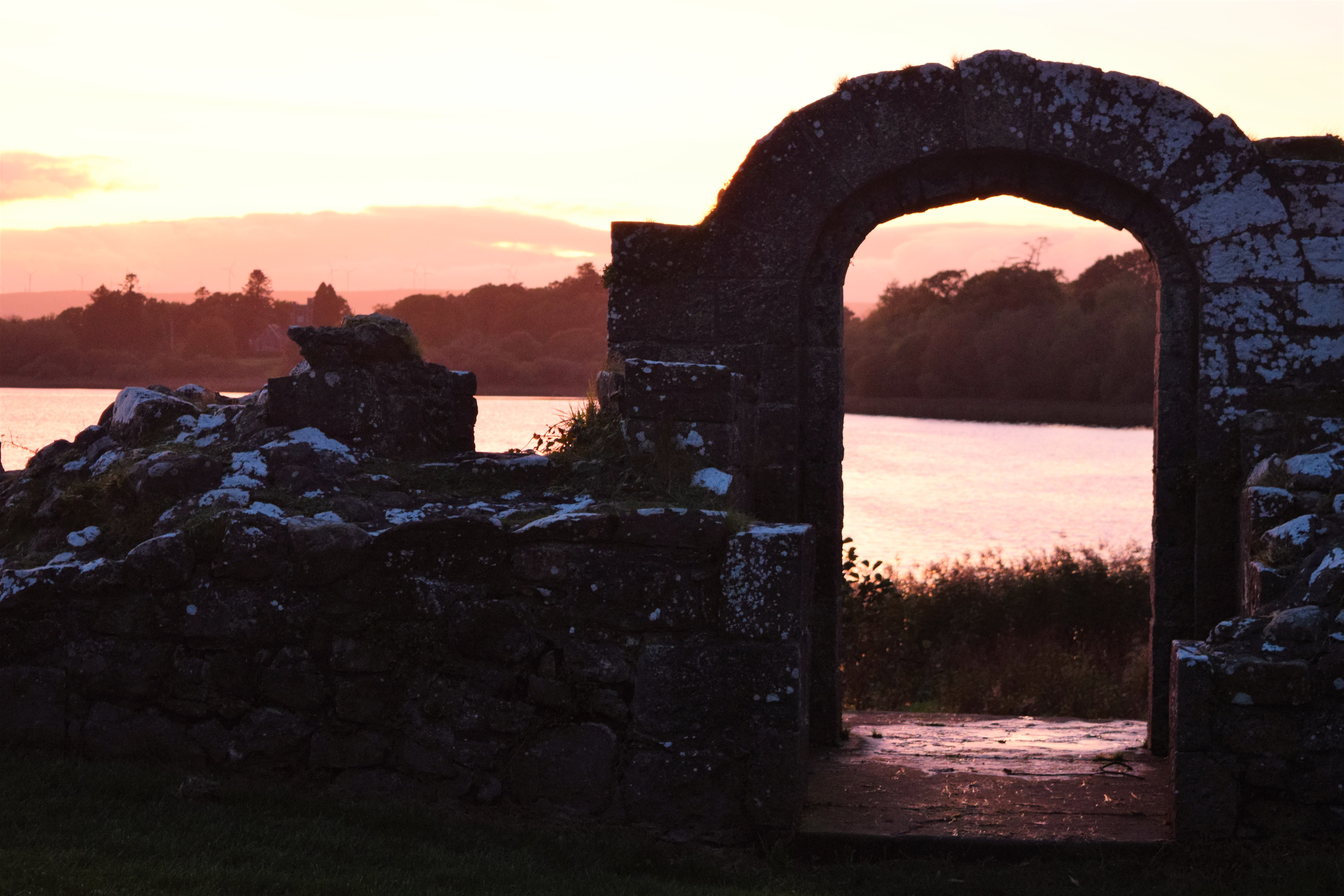 Perfect setting for a castle Crom Castle Ireland