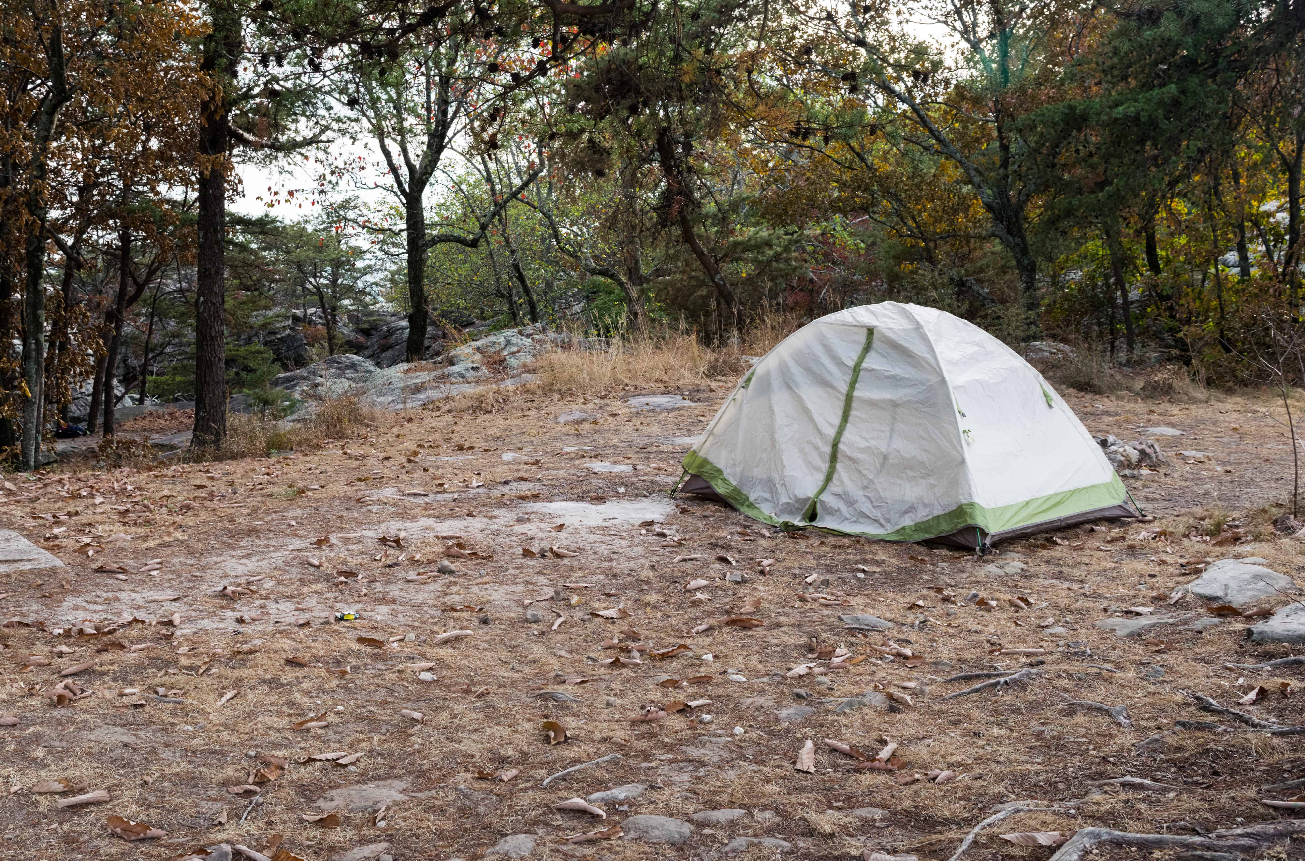 Primitive Camping Sites Cherokee Rock Village