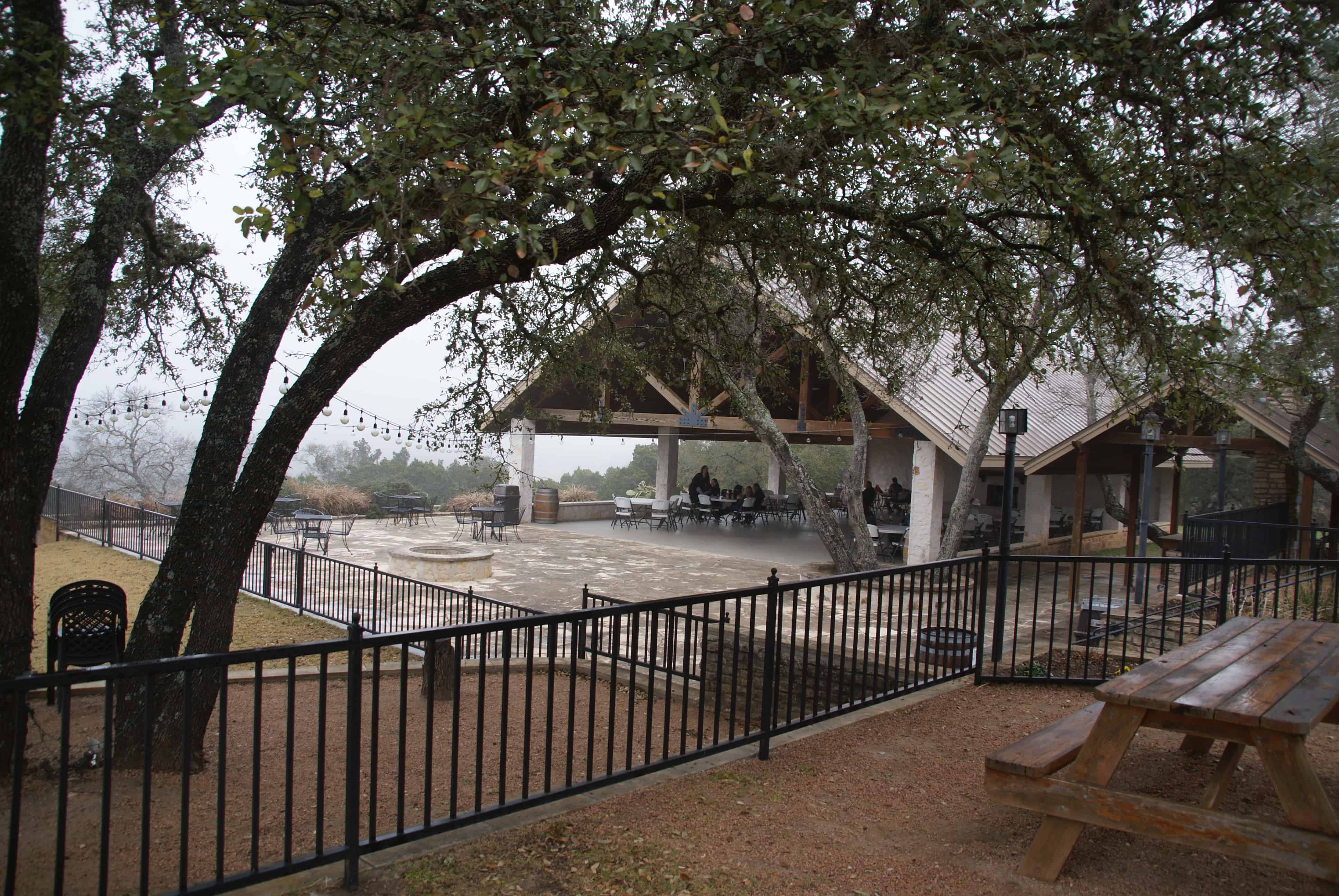 Seating with a View at Driftwood Estate Winery