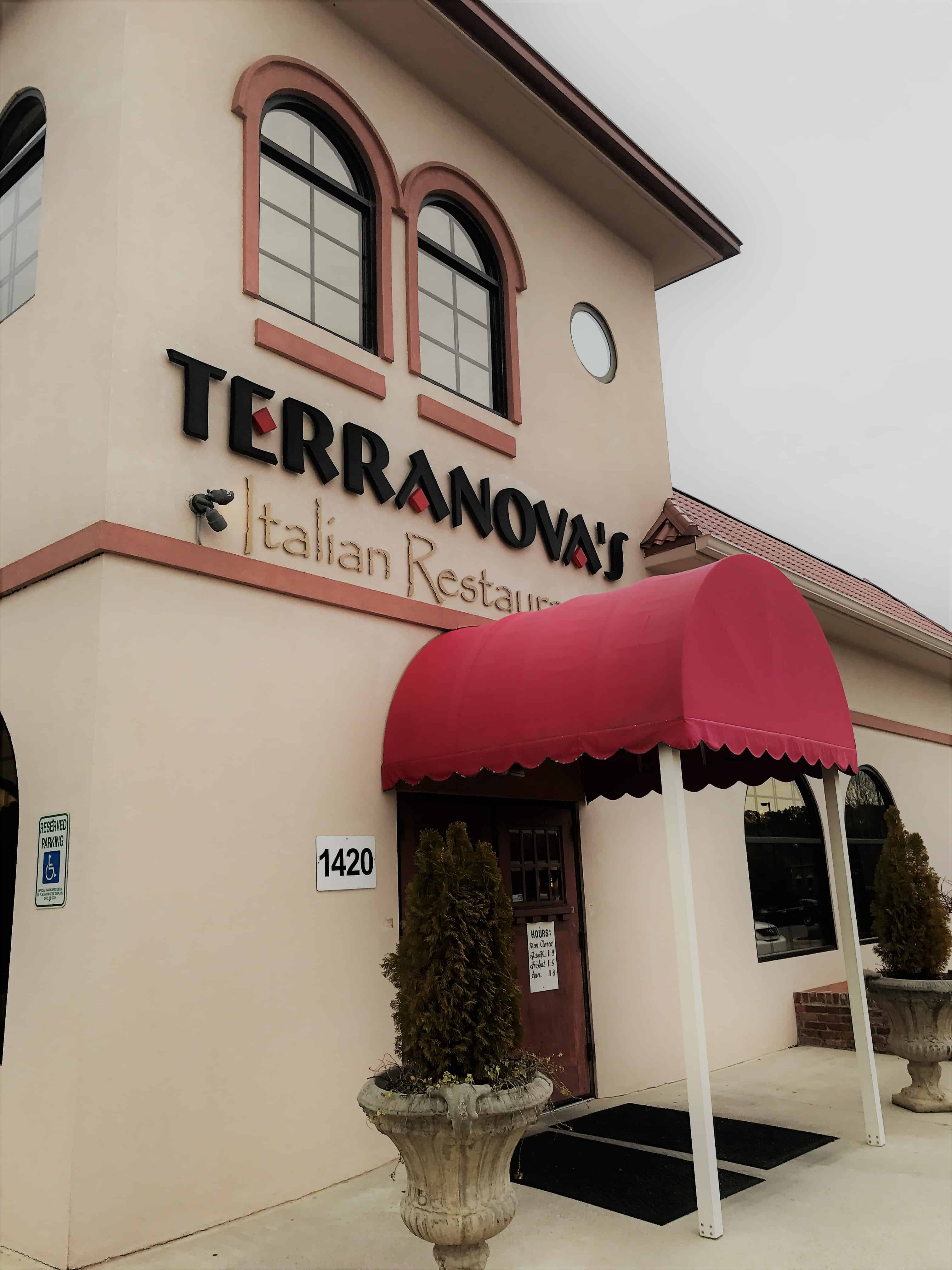 Terranova's exterior late afternoon