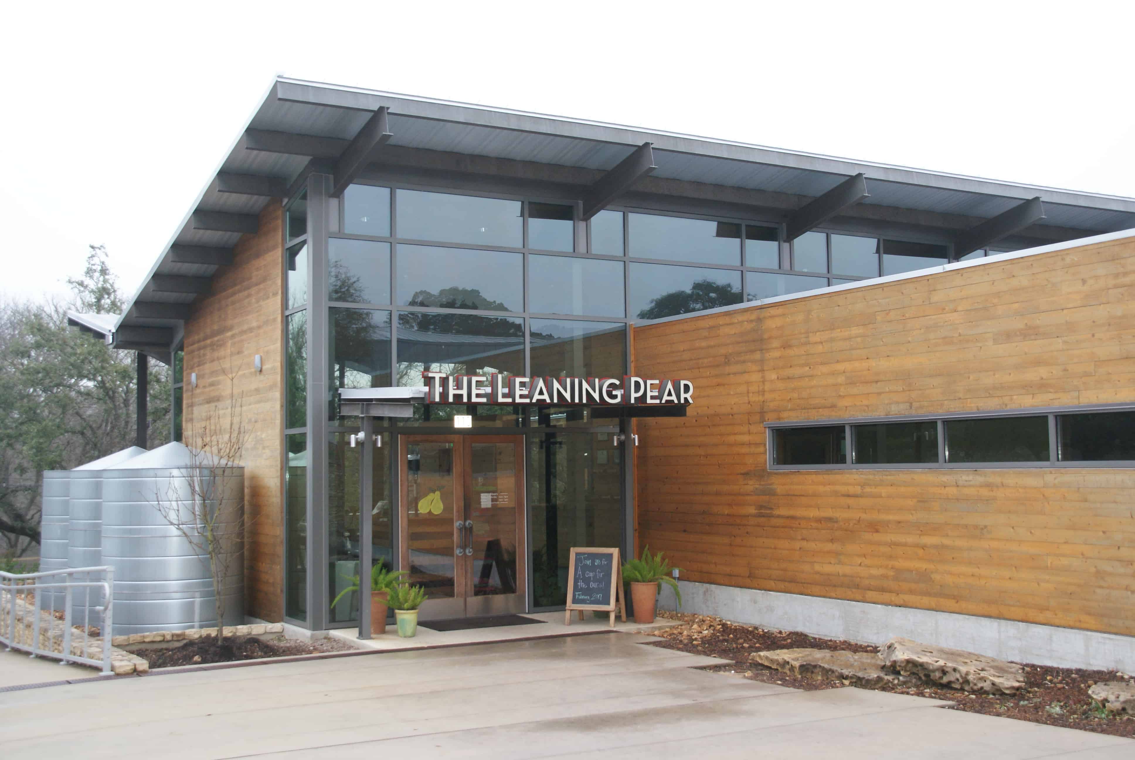 The Leaning Pear is Loved in Wimberley