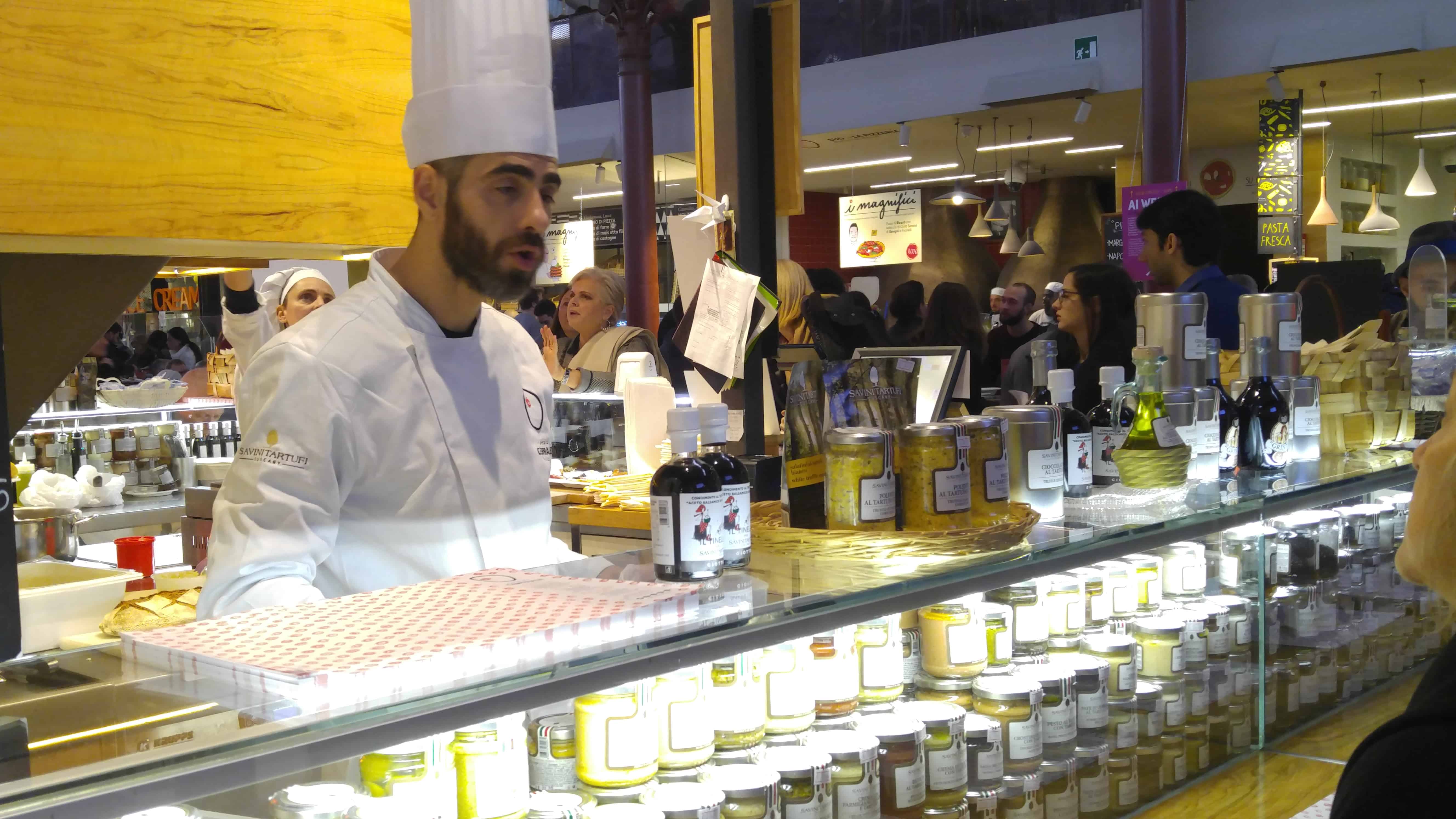 The Olive Man at Mercato Centrale Firenze
