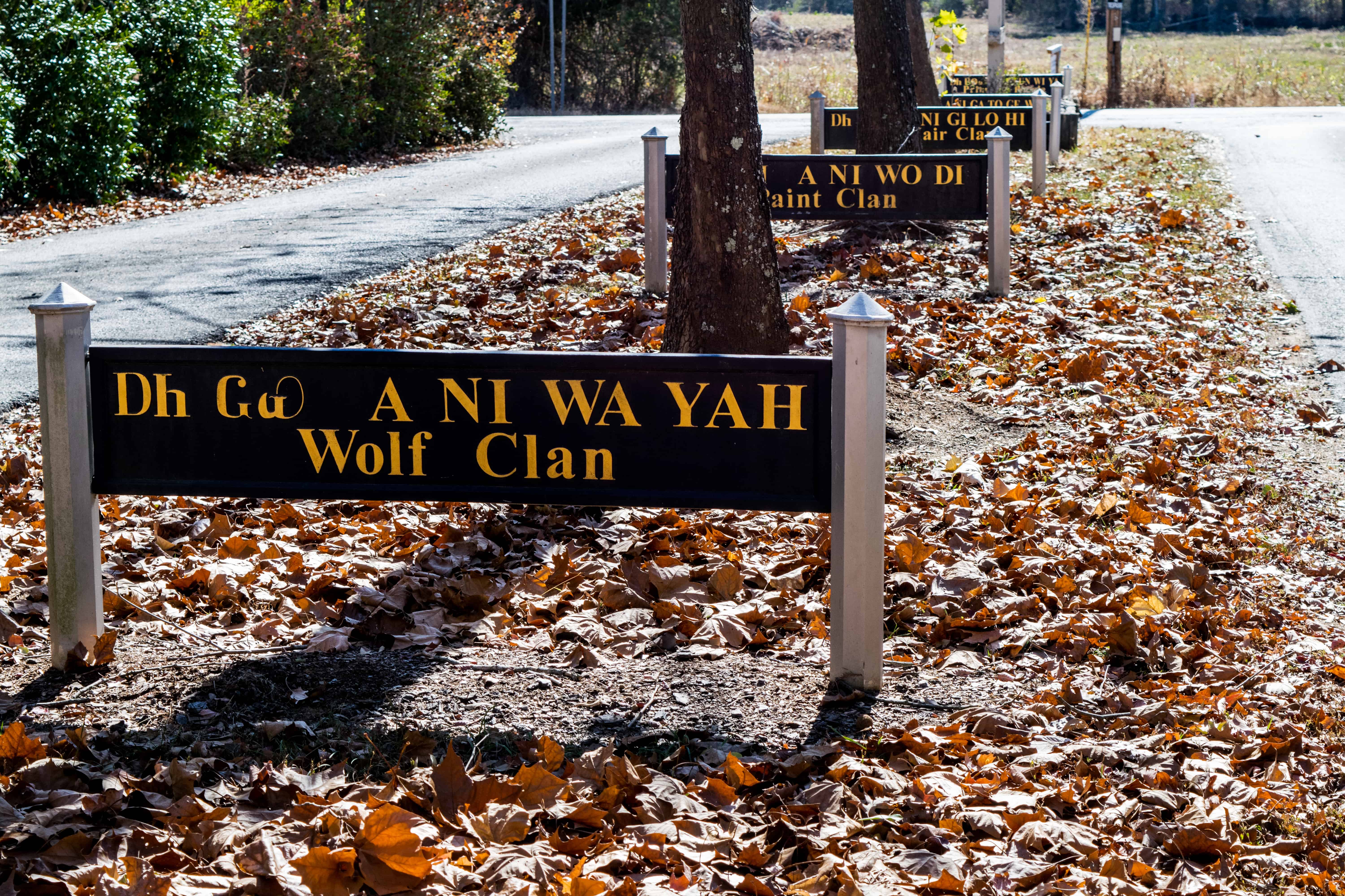 Tribal clan markers Oakville Indian Mounds Education Center