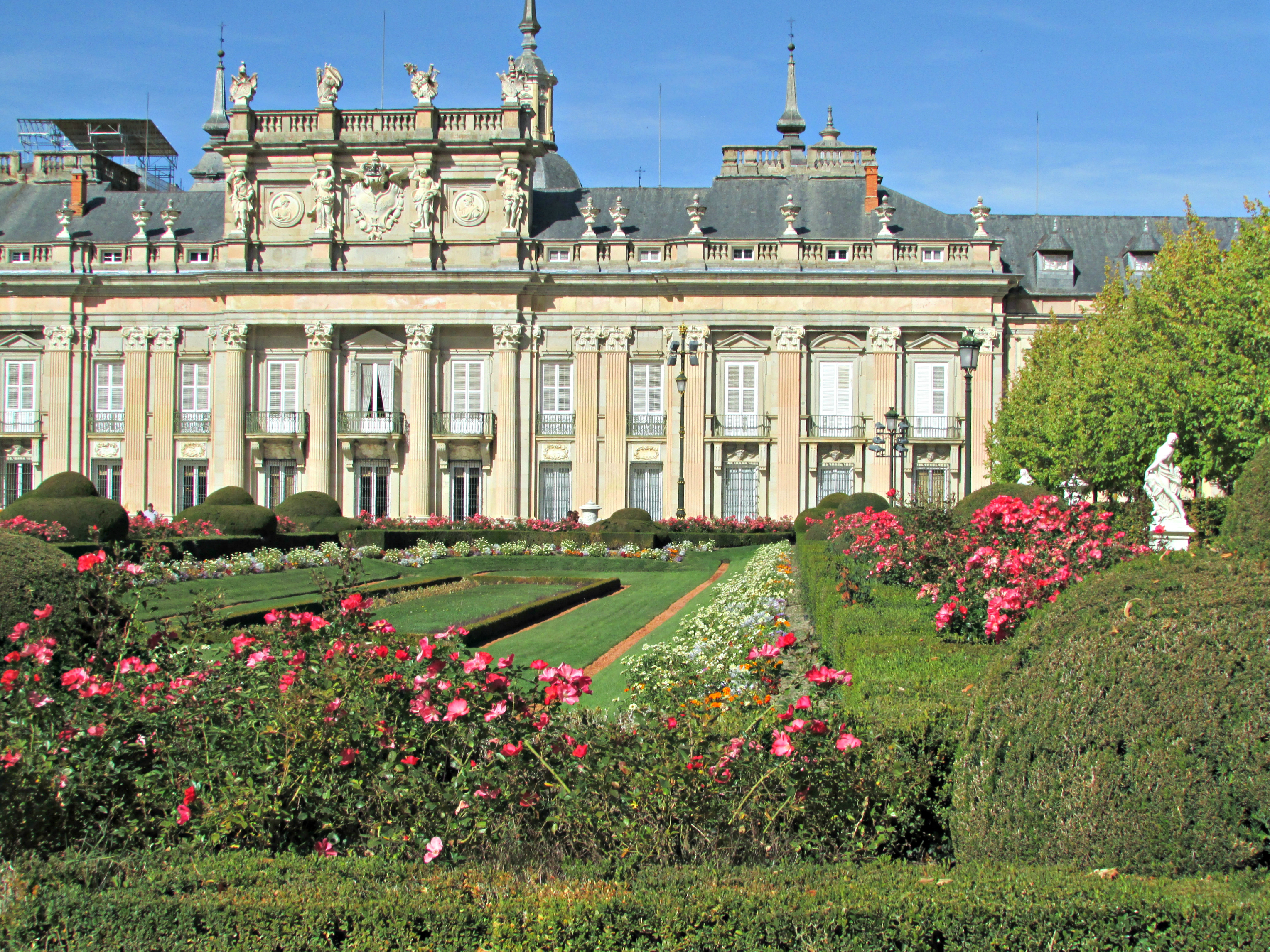 Royal Palace of La Granja Looking at King's Bedroom