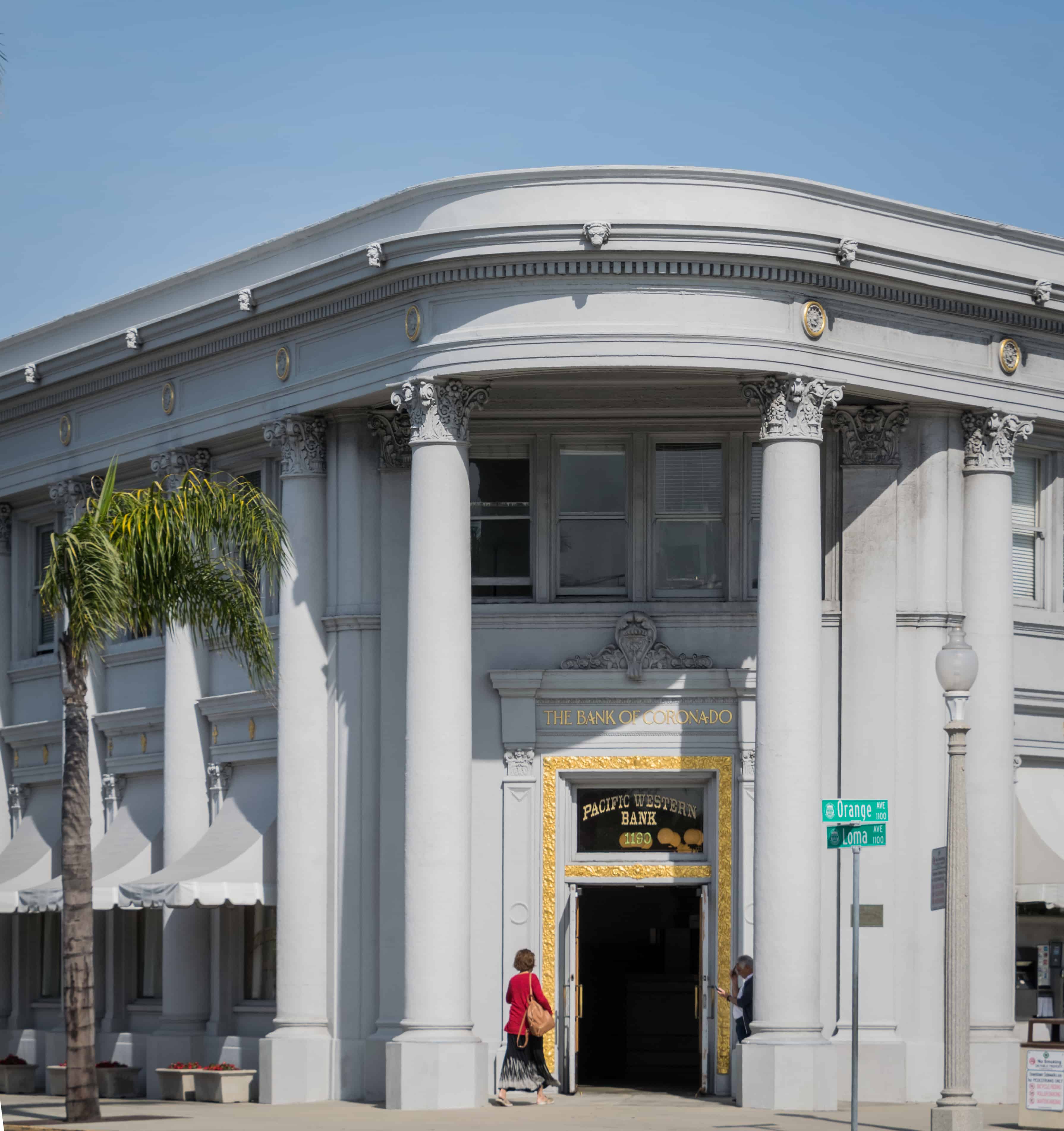 Pacific Western Bank circa 1911 Coronado