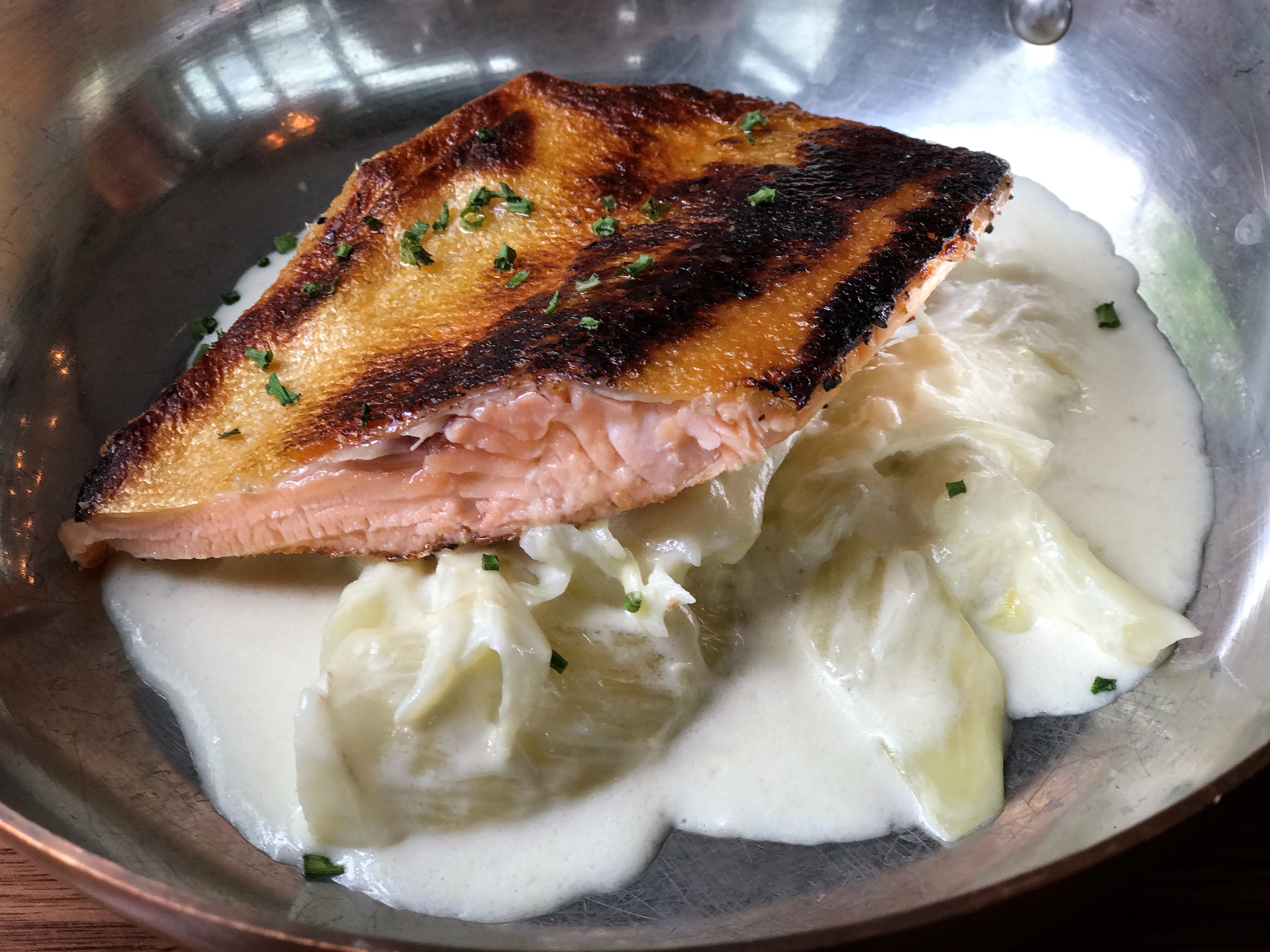 Trout with braised fennel Via Vite in Cincinnati
