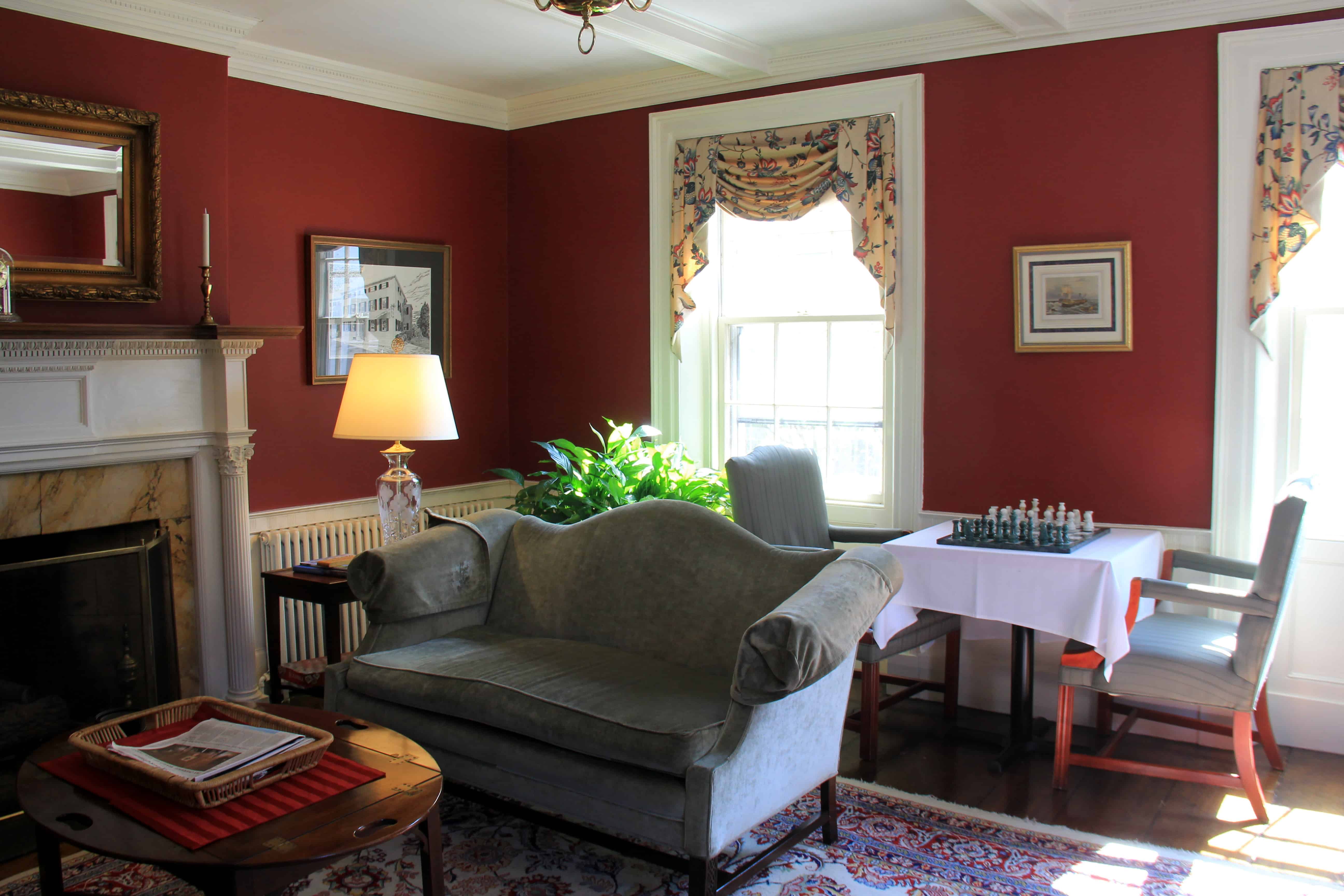 Sitting Room Harbor Light Inn Marblehead