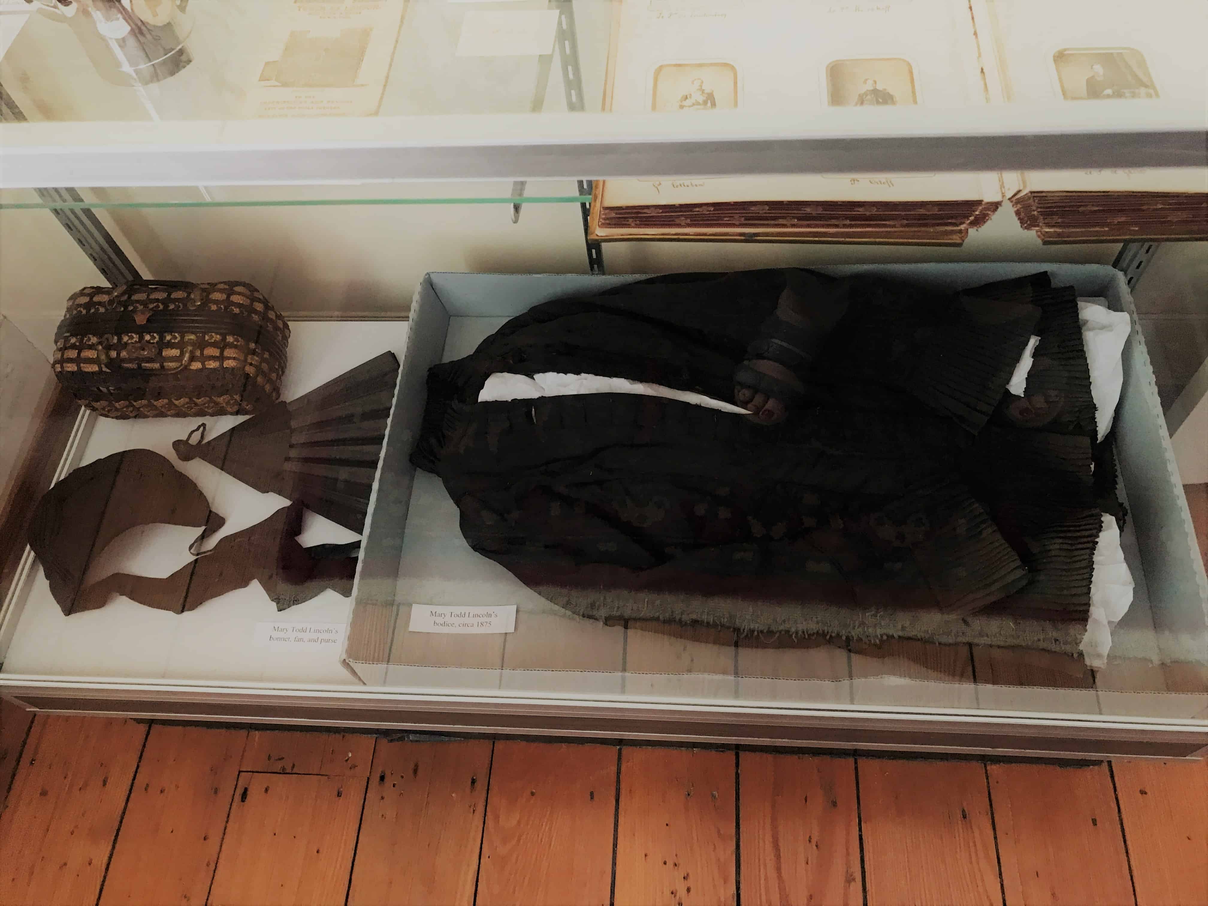 Bodice worn by Mary Todd Lincoln