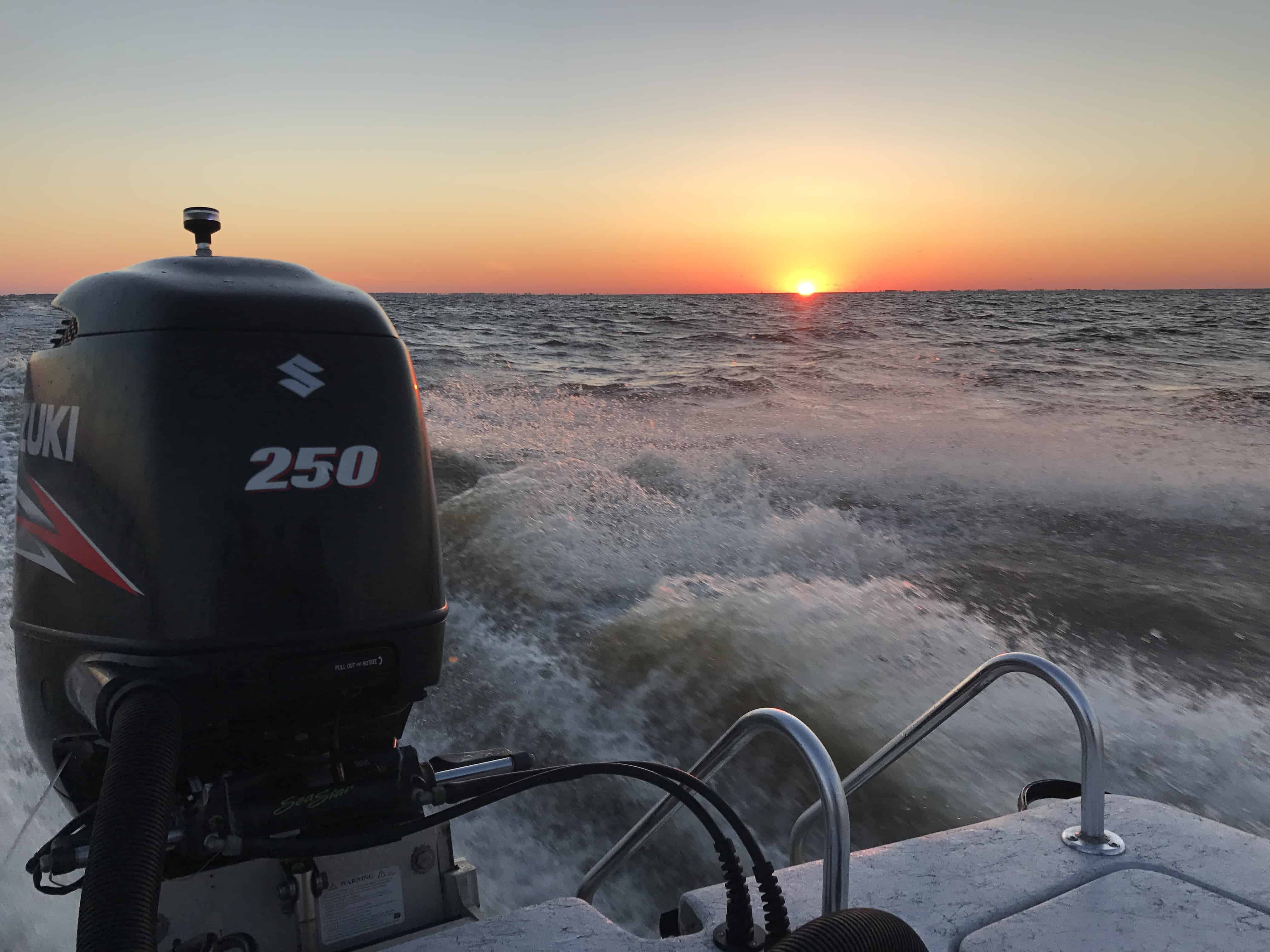 Sunrise over Big Lake