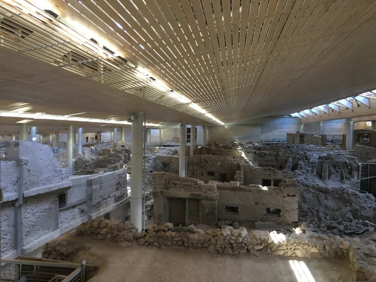 Akrotiri of Thera Ruins